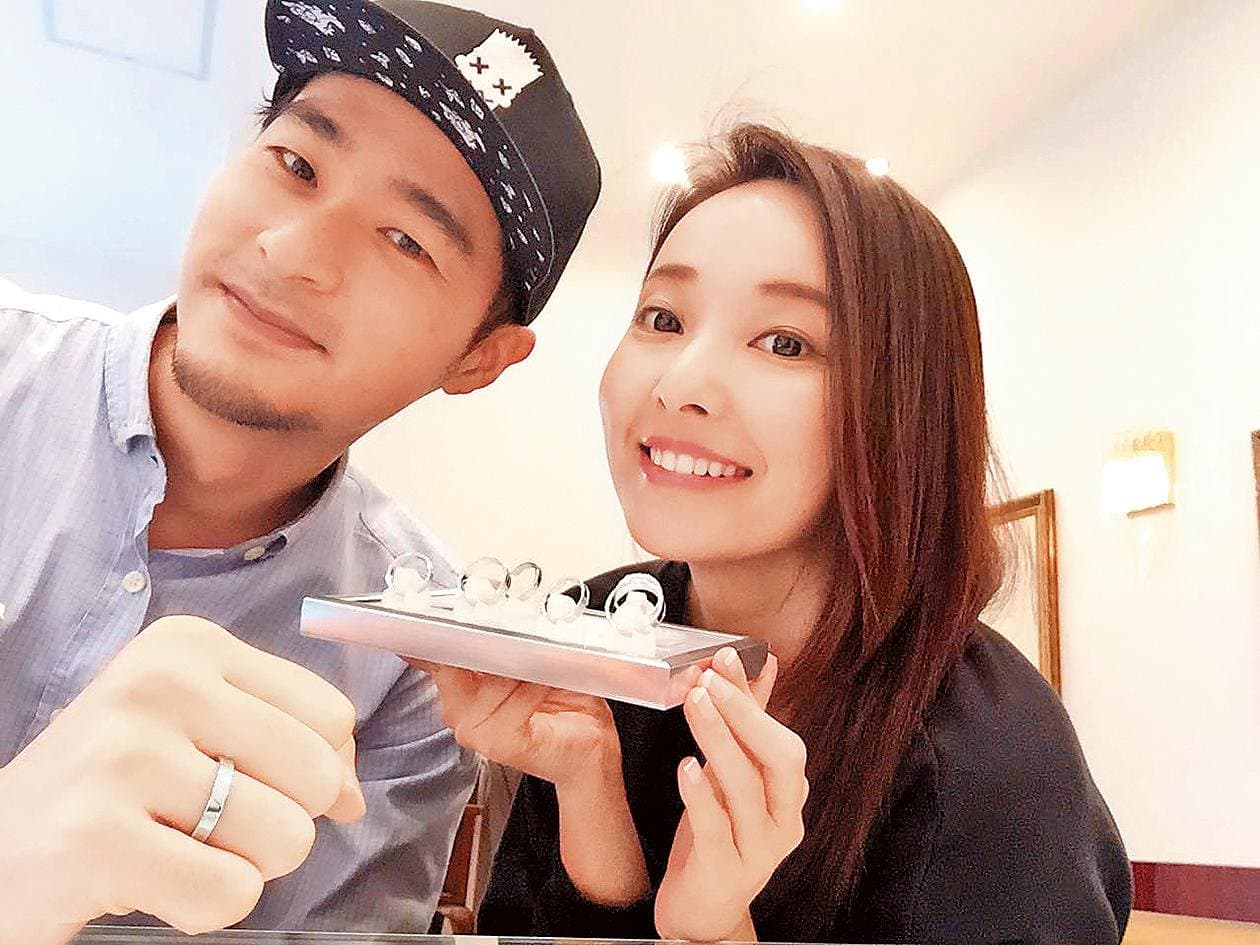 最近很多台灣郎娶日本妻的例子，例如愛紗就和周洺甫就剛完婚。