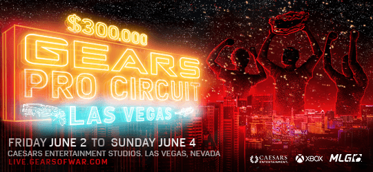 在工作室的開幕式上舉辦Gears Pro Circuit拉斯維加斯公開賽。
