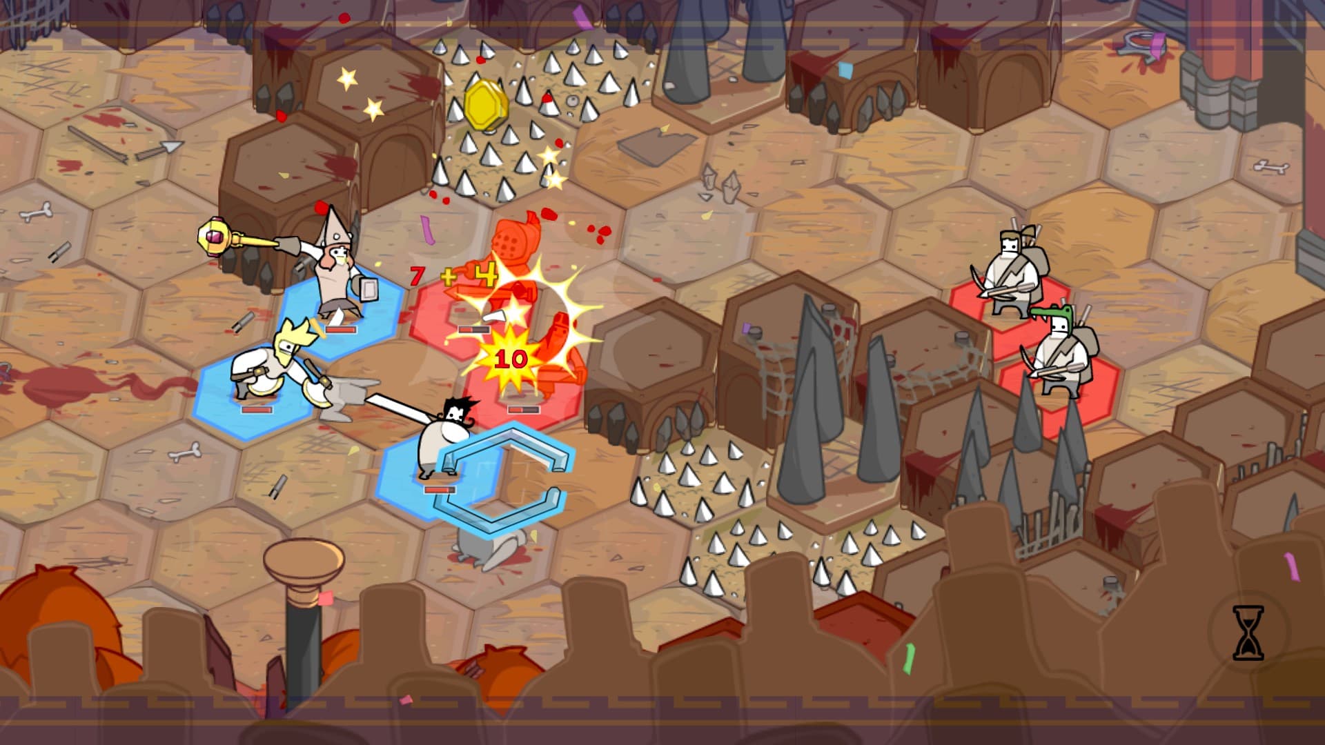 《Pit People》是回合制的戰棋策略遊戲
