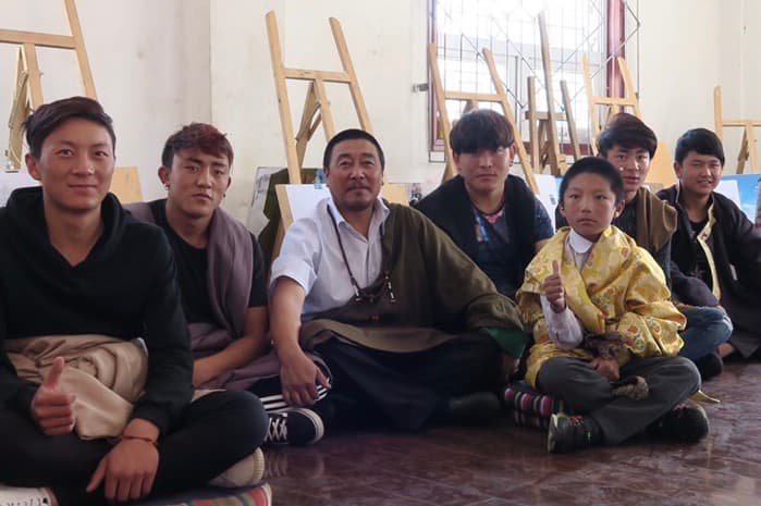 唐卡藝術及文化價值無法用金錢衡量,國畫大師張大千就曾向喇嘛學習畫唐卡的技巧。