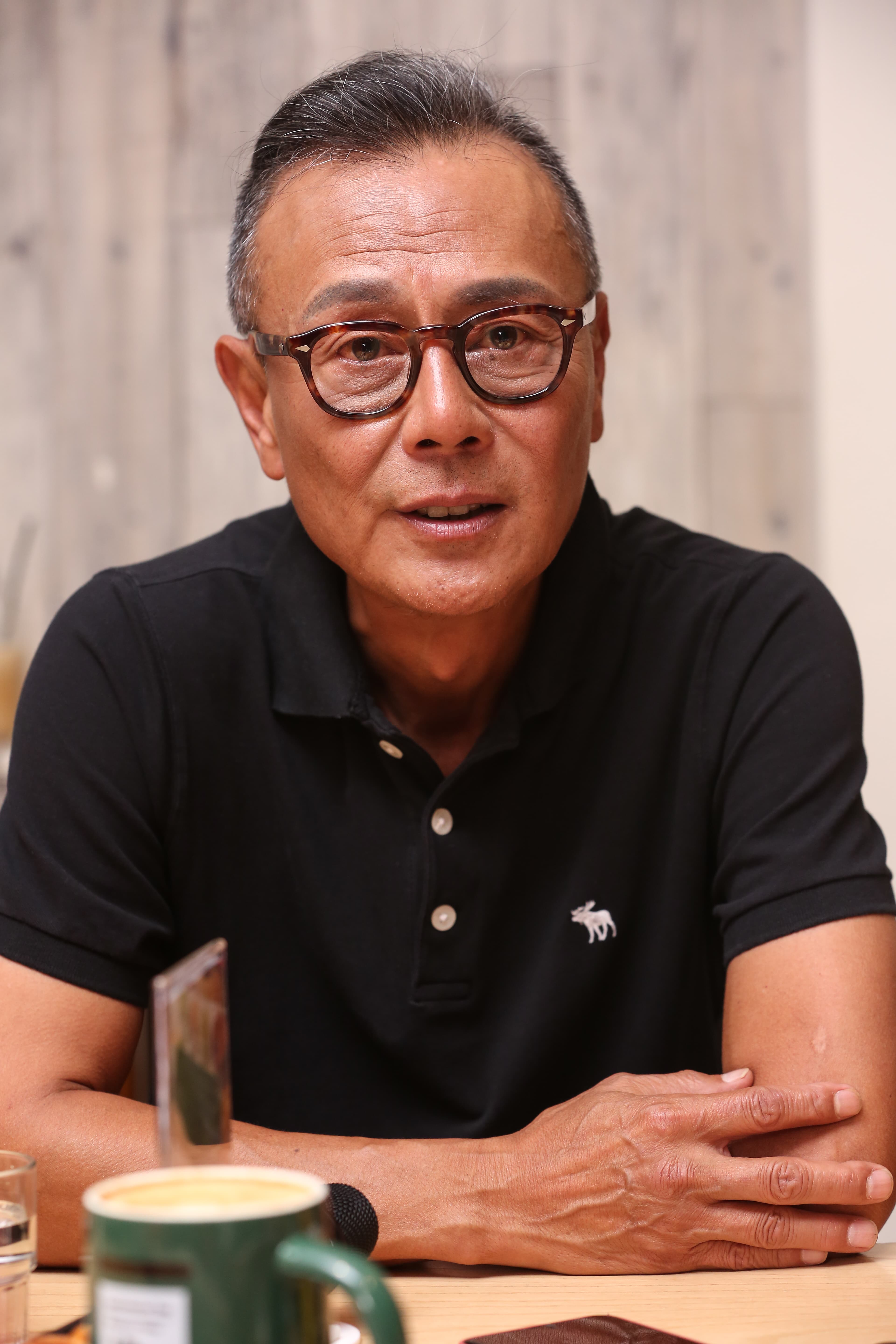 劉德凱稱很開心見到很多年輕人出來拍戲。