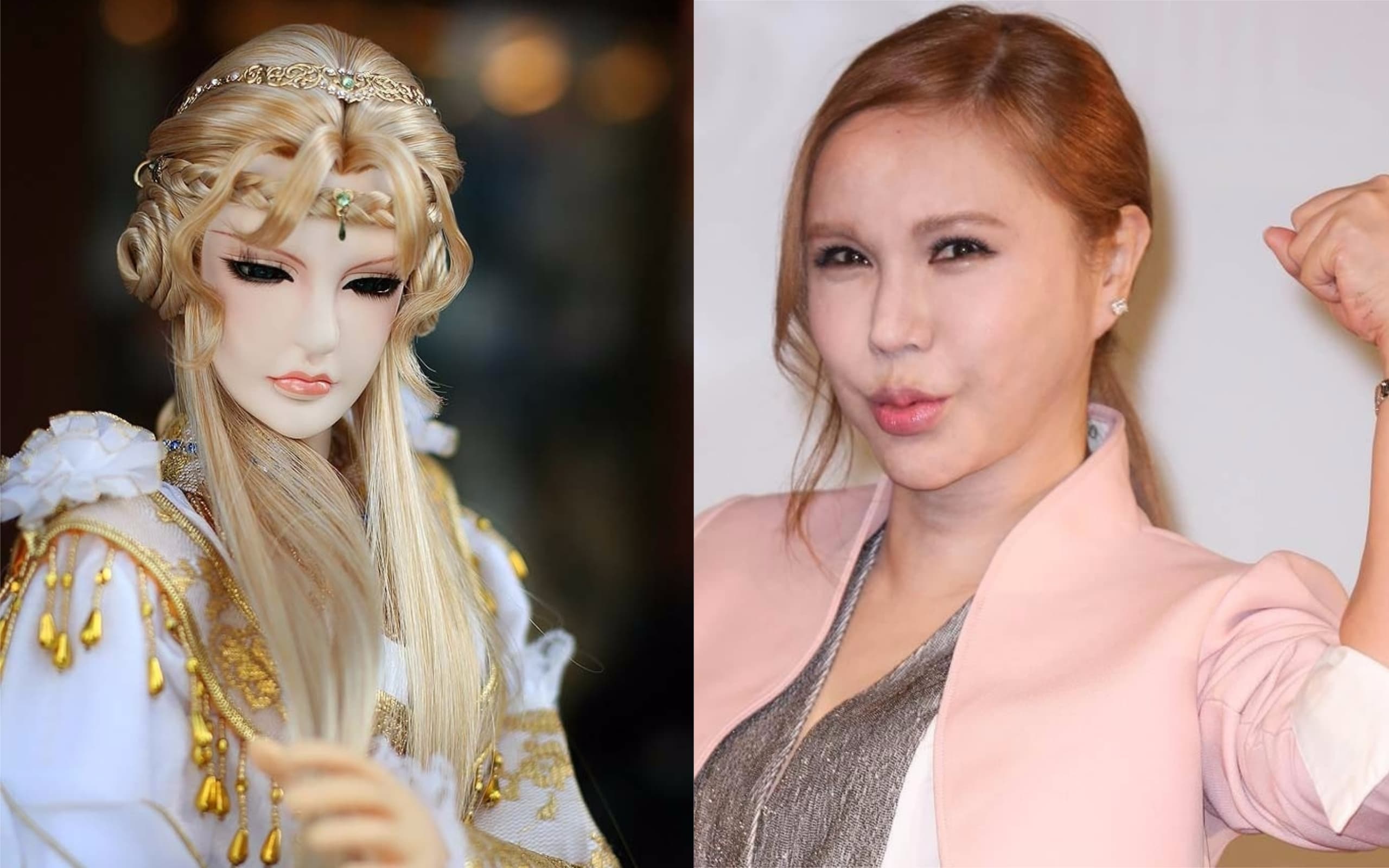 利菁曾和霹靂布袋戲偶「禳命女」撞臉。