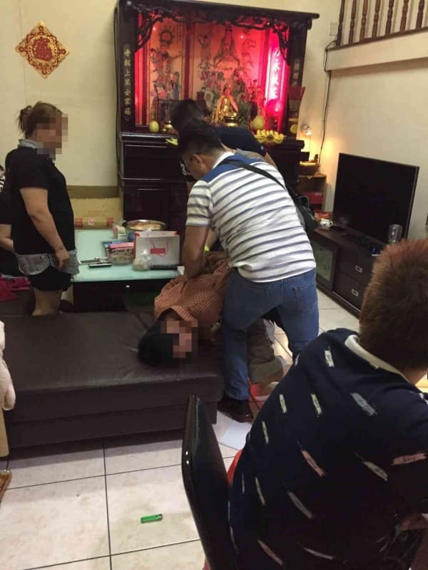 警方逮捕偷牛賊邱姓男子。(警方提供)