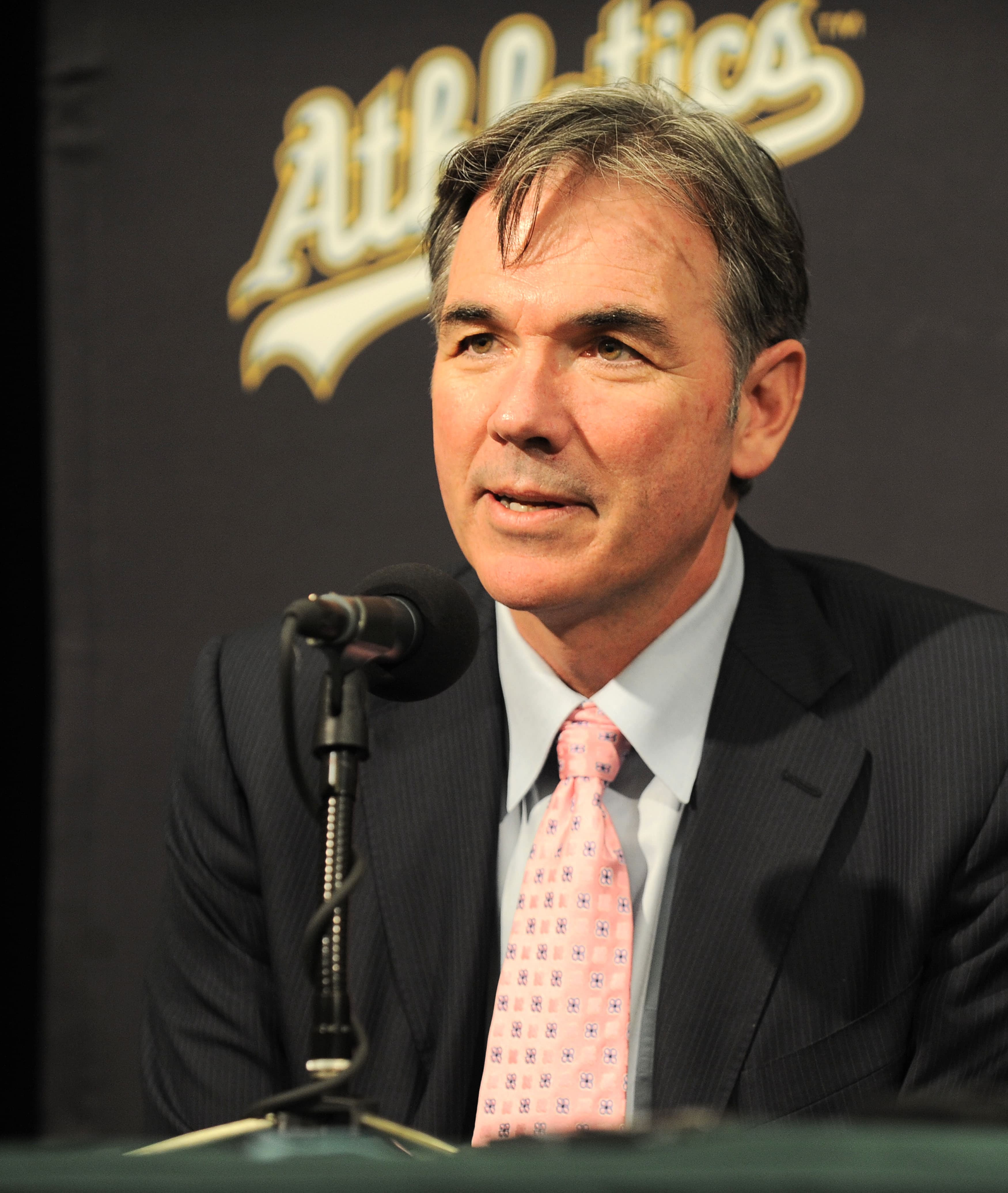 「魔球」的主角,奧克蘭運動家隊總經理賓恩(Billy Beane),是帶動「數據棒球」的關鍵人物。(東方IC)