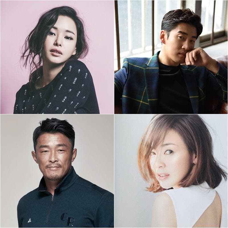 李哈妮(左上)、尹啟相(右上)情侶檔,及秋成勳(左下)、矢野誌保(右下)夫妻檔,都將攜手現身「2017 MAMA」活動擔任頒獎嘉賓。(CJ E&M提供)