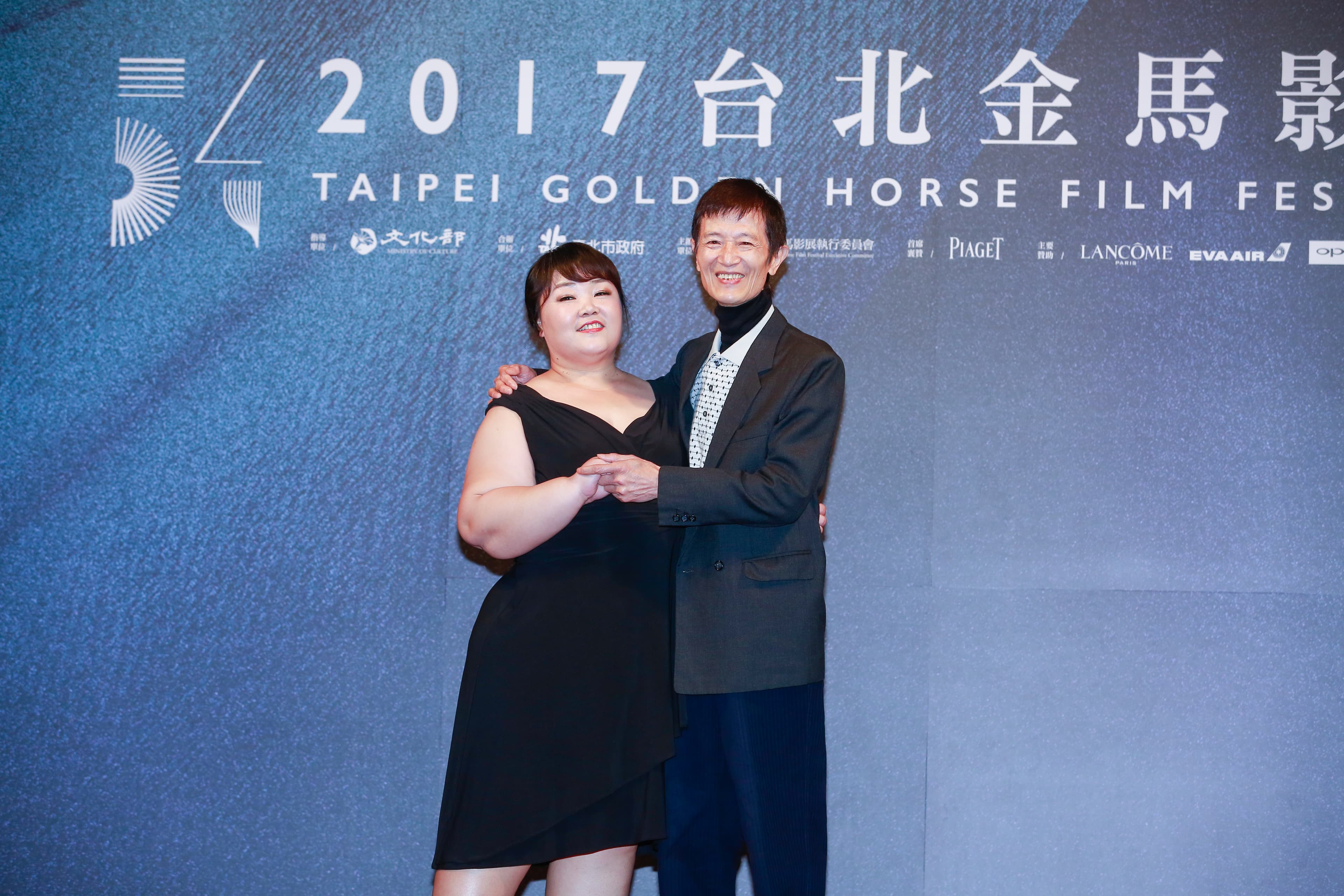 廖慧珍(左)、陳博正分別替片中的爸媽配音。