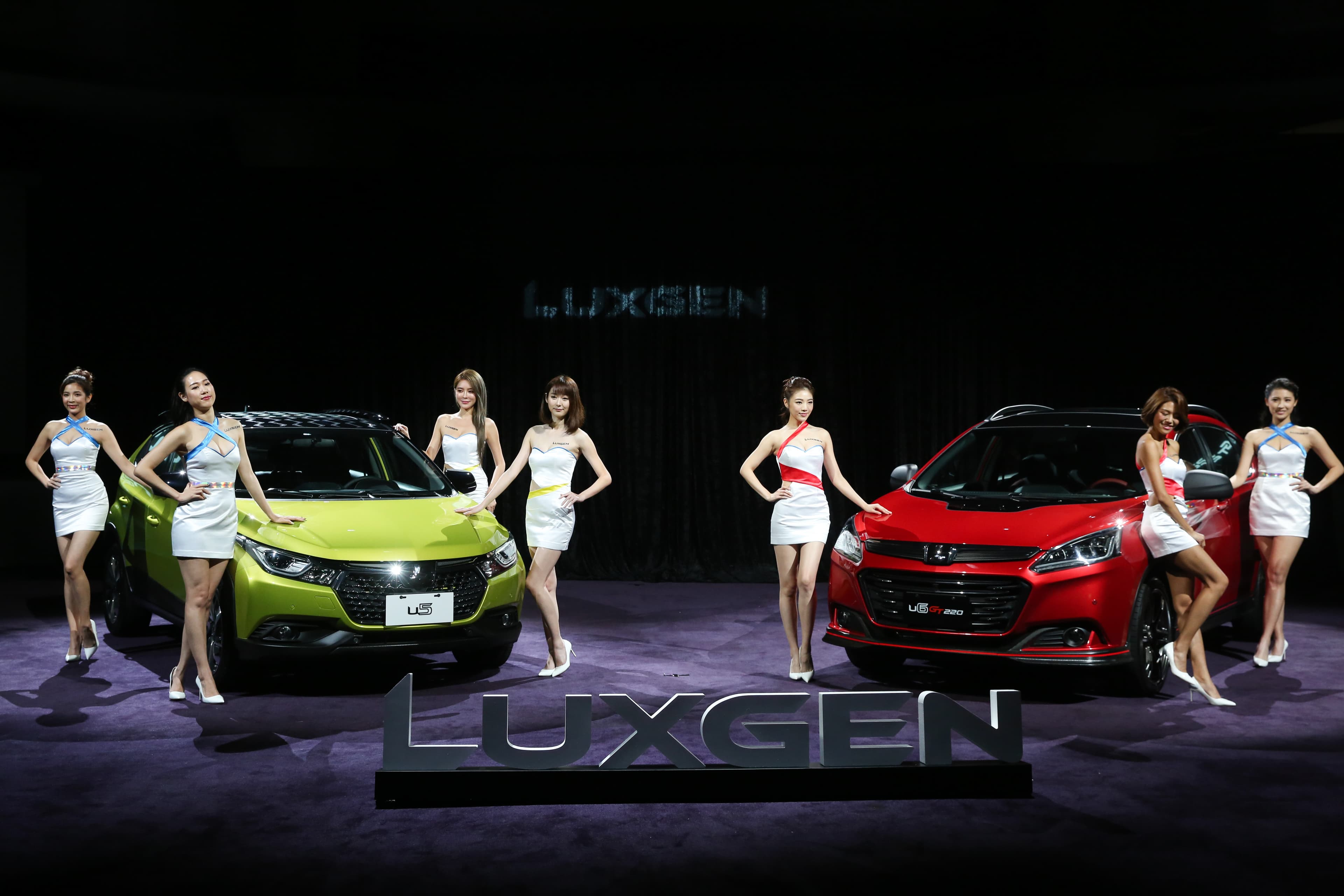 除了賞車之外,納智捷也精心安排七位LUXGEN Girls聯手展演。