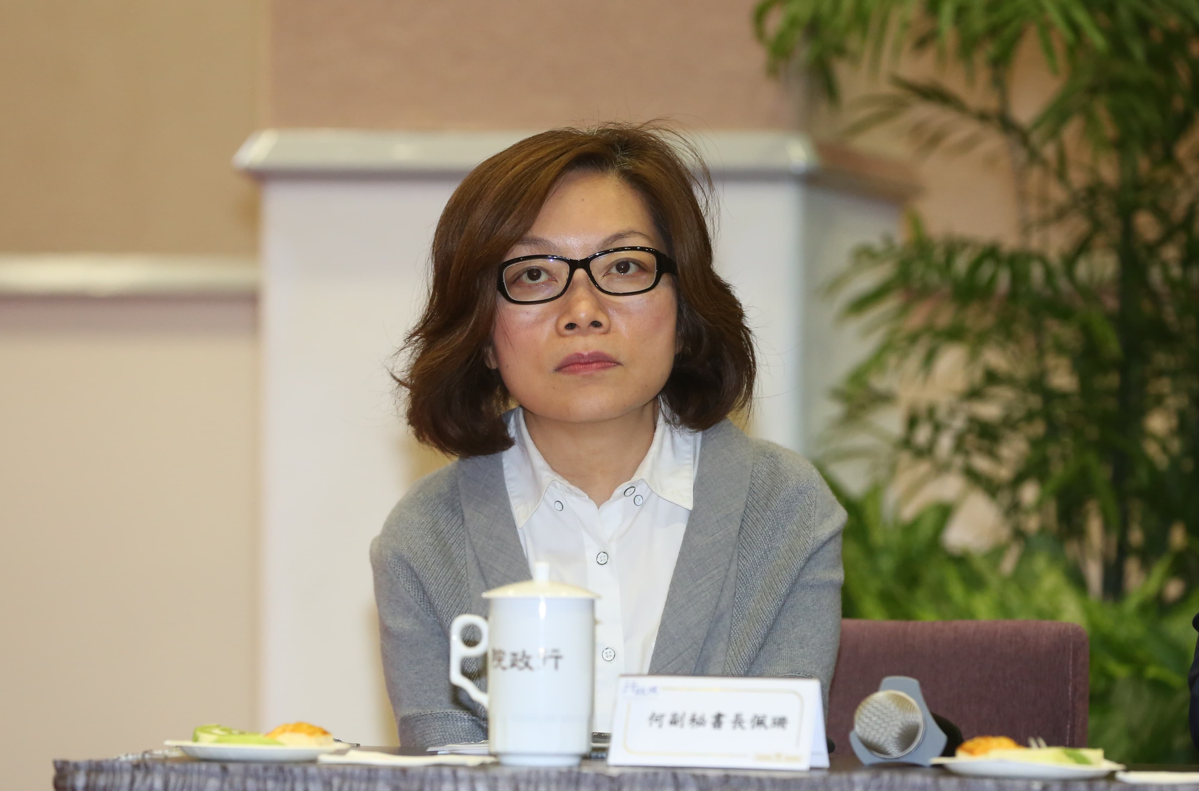 何佩珊證實，她有為自己的失言親自向林淑芬道歉。
