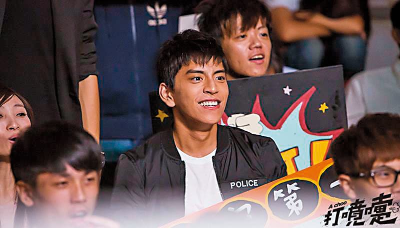 柯震東跟王大陸（圖）同演《不倒俠》，卻因劉奕兒一事有疙瘩。