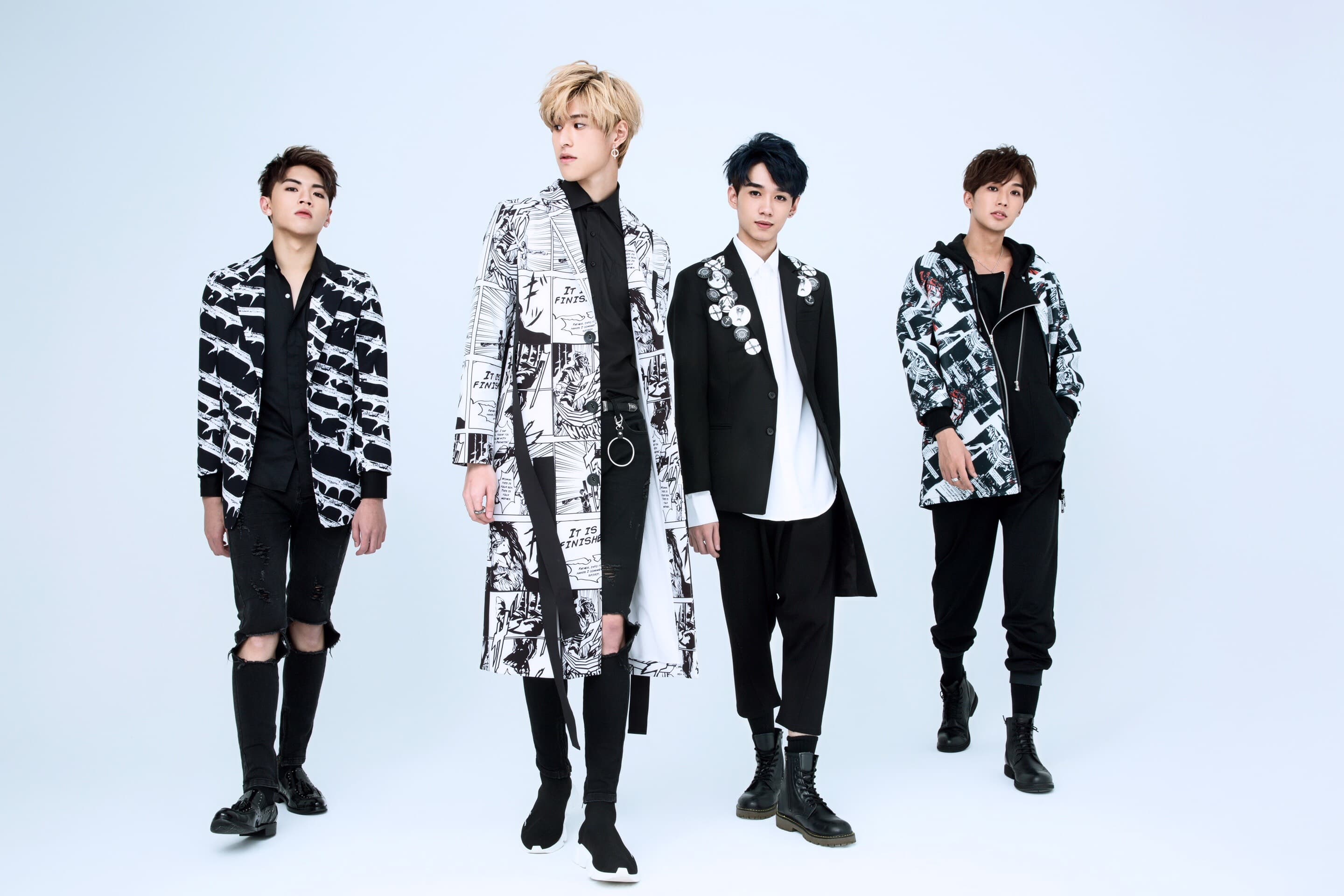 A-TEAM今年跨年接下台中、彰化秀水及溪湖等三場跨年晚會演出，人氣頗夯。 （年代整合提供）