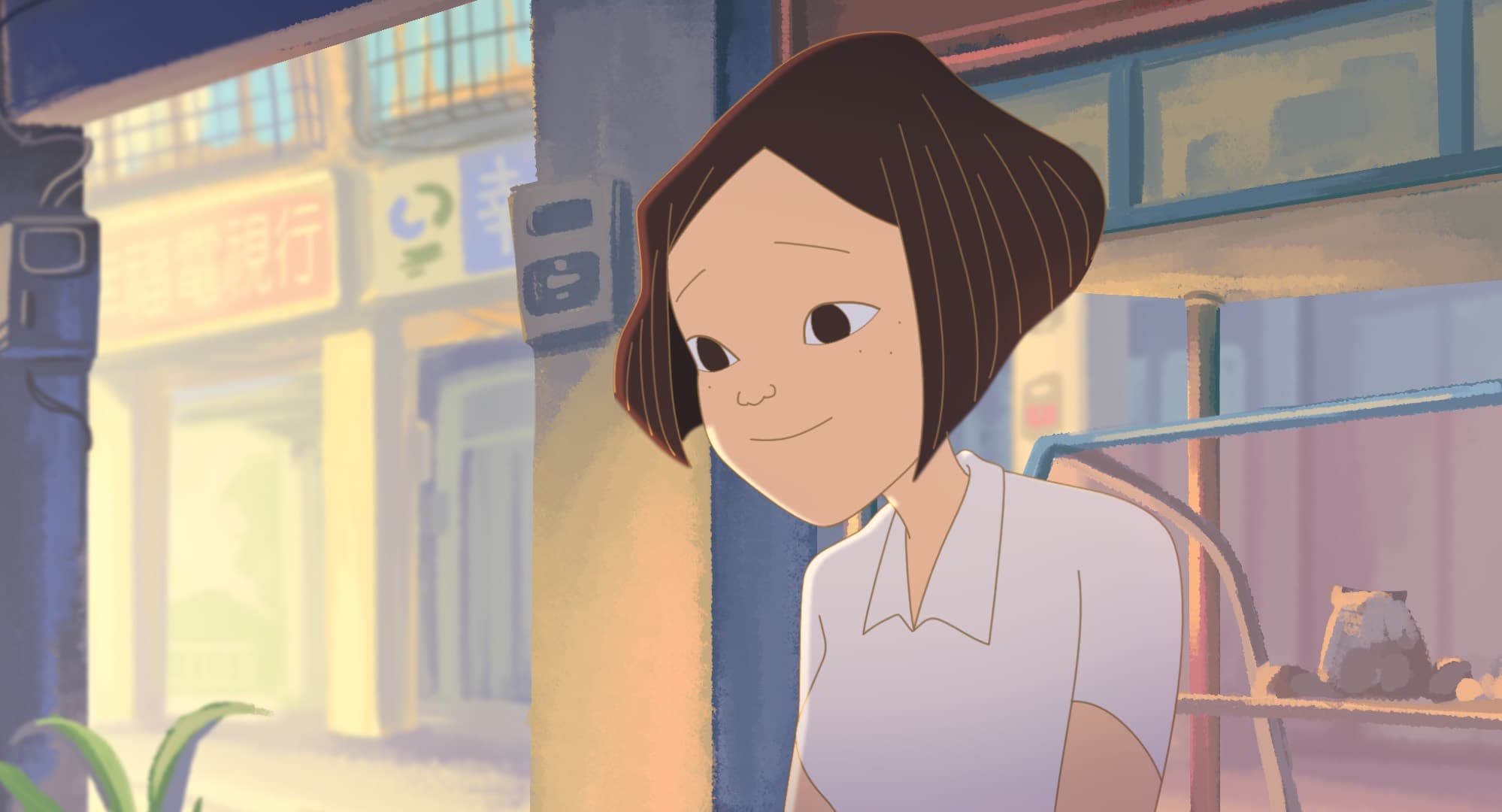 《幸福路上》裡長大的小琪由桂綸鎂配音,對幸福的定義充滿迷惘。(傳影互動提供)