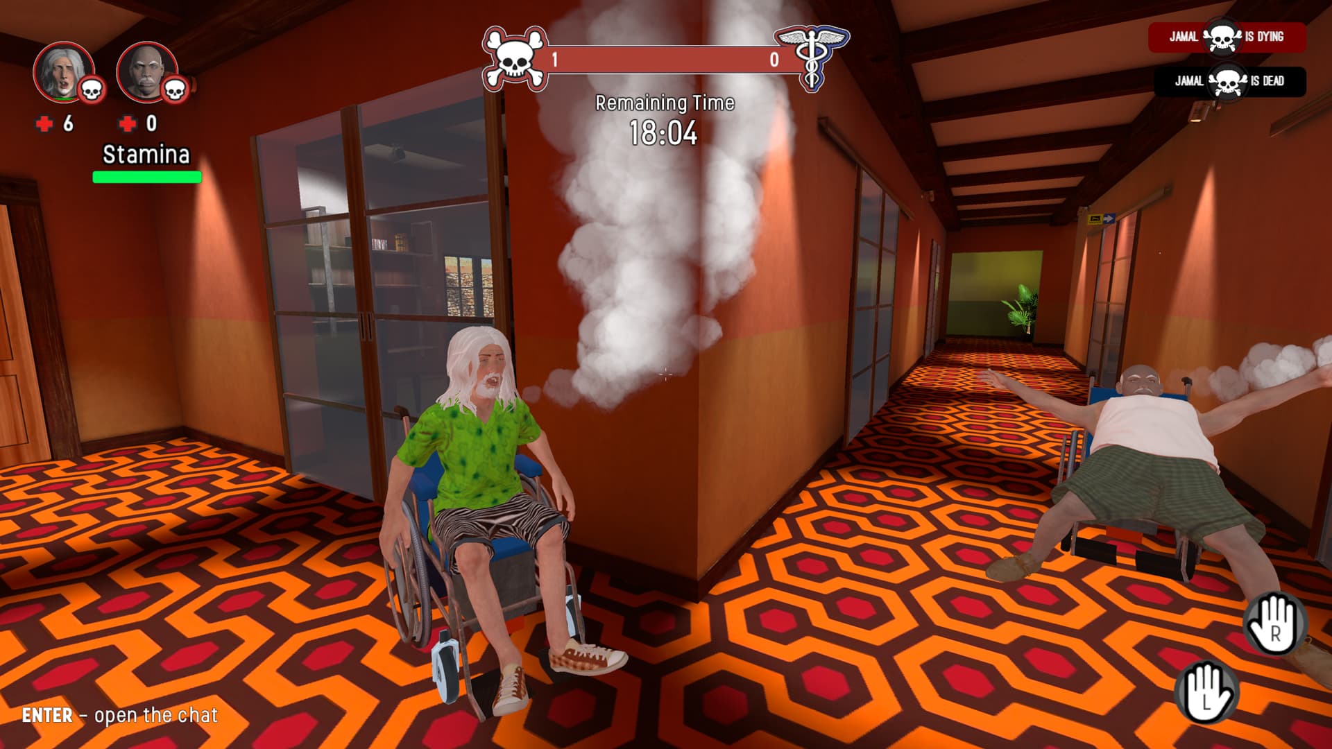 老人集體自殺的畫面
