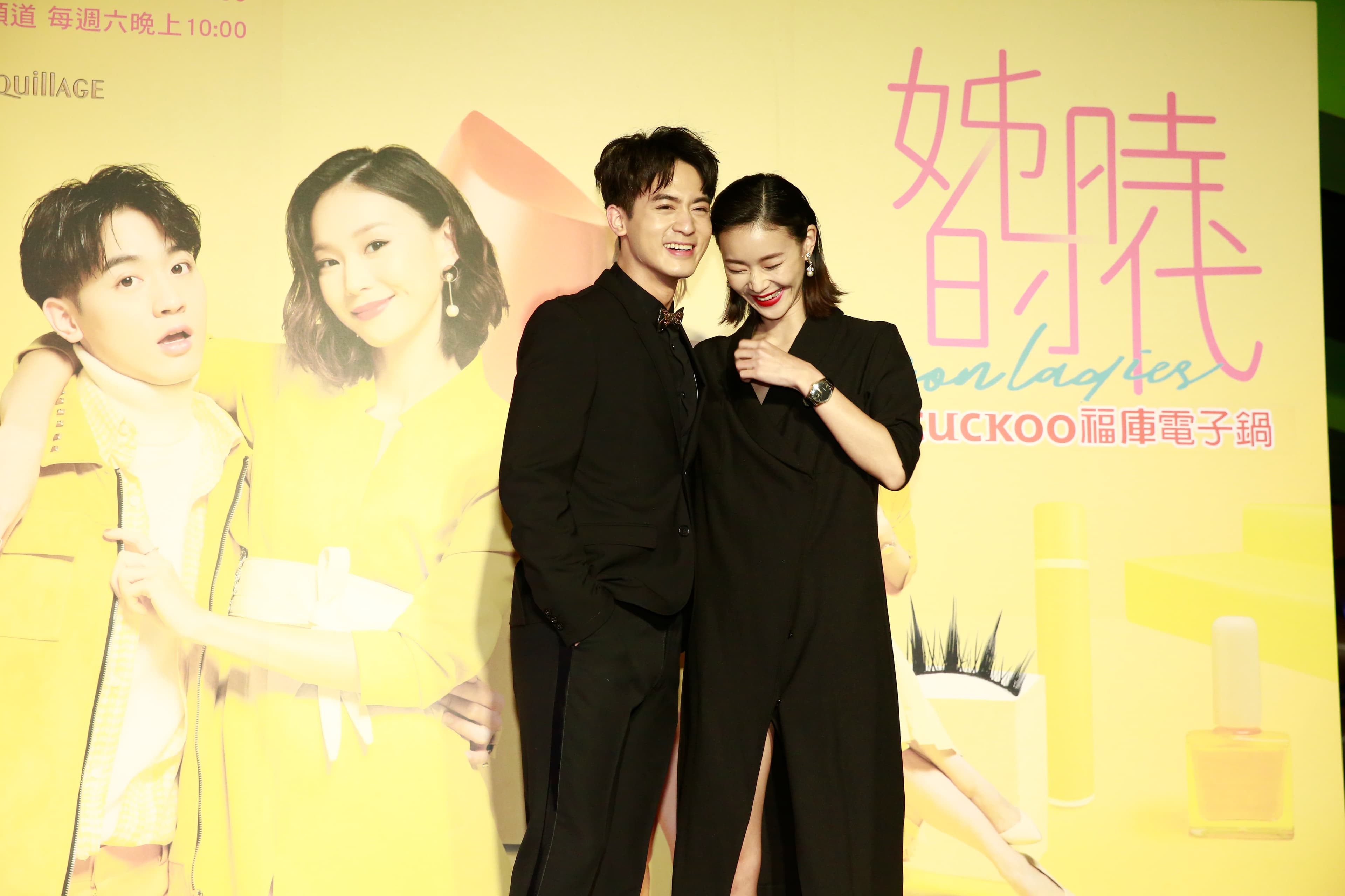 鍾瑶與吳思賢雖是第一次合作,但互動熱絡感情不錯。