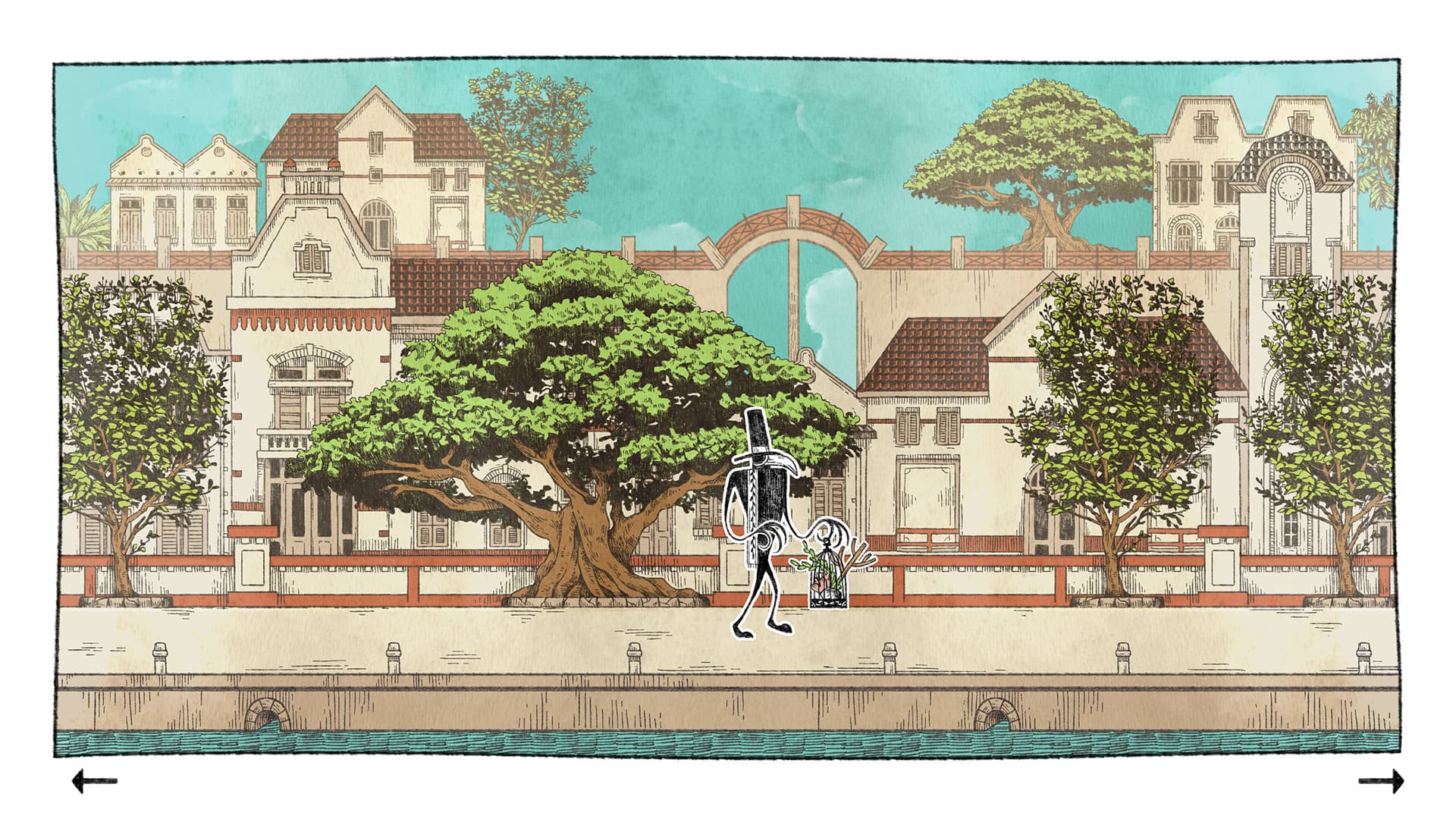 這段旅途彷彿暗喻著人生