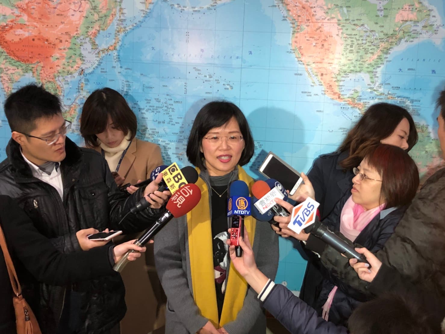 蘇貞昌女兒、立委蘇巧慧今早受訪。
