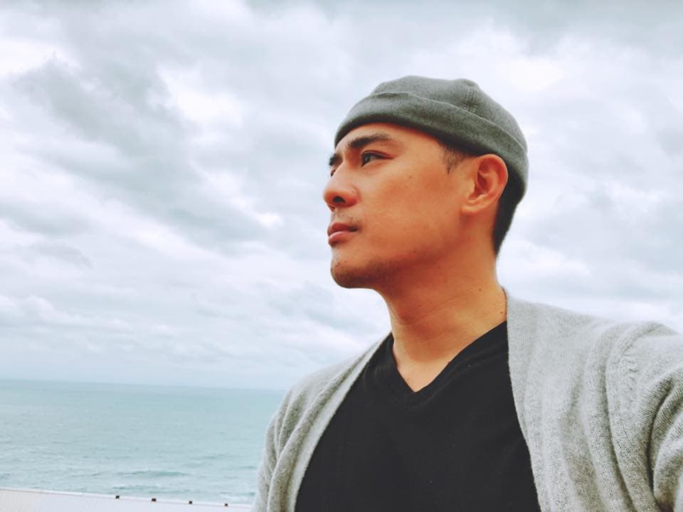 竇智孔在花蓮有房產,休假時常帶著妻小到花蓮住。 (摘自臉書)