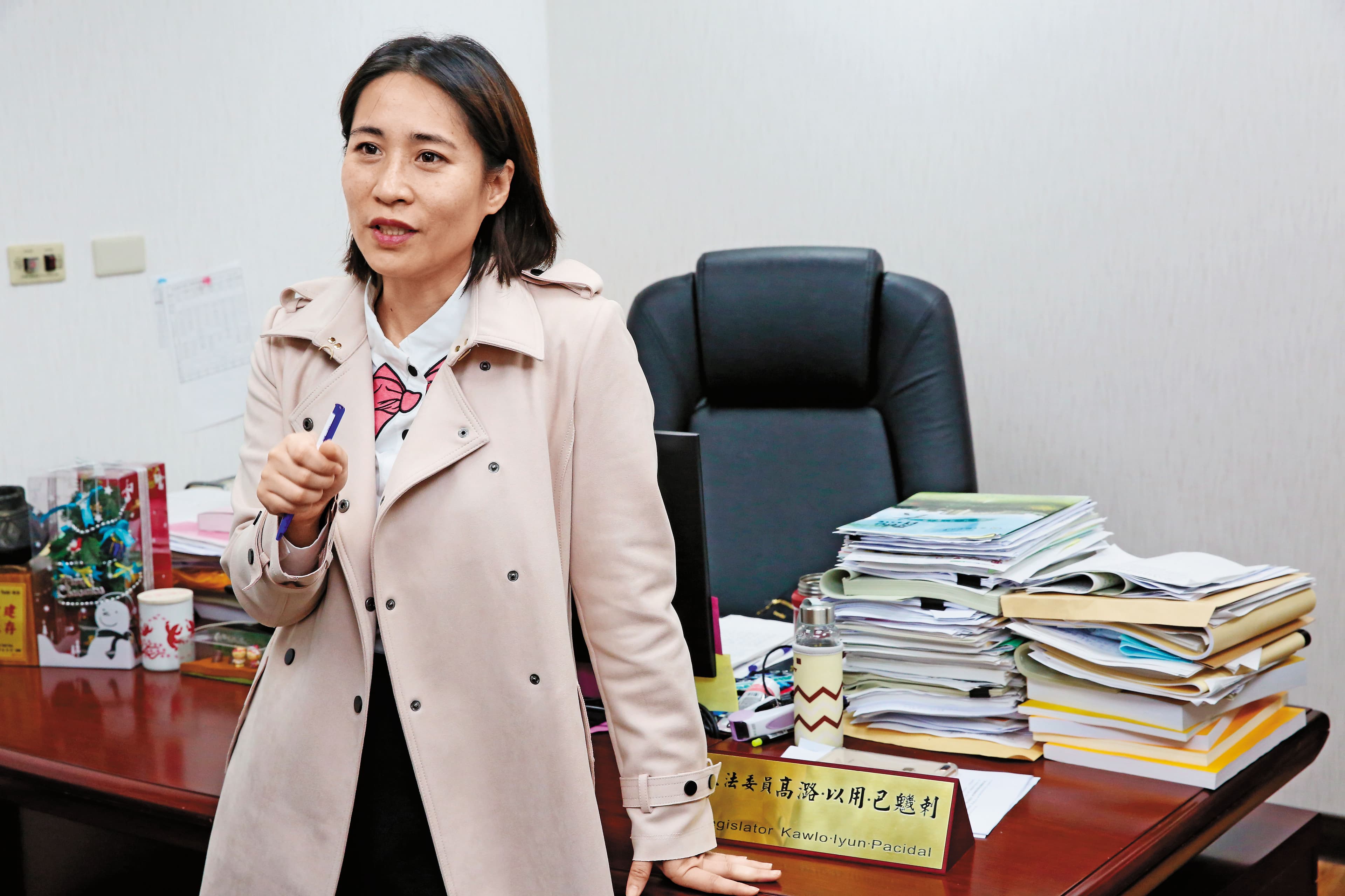 時代力量立委高潞‧以用去年發函給內政部、中選會,詢問原住民能否參選一般區域立委,都得到否定答案。