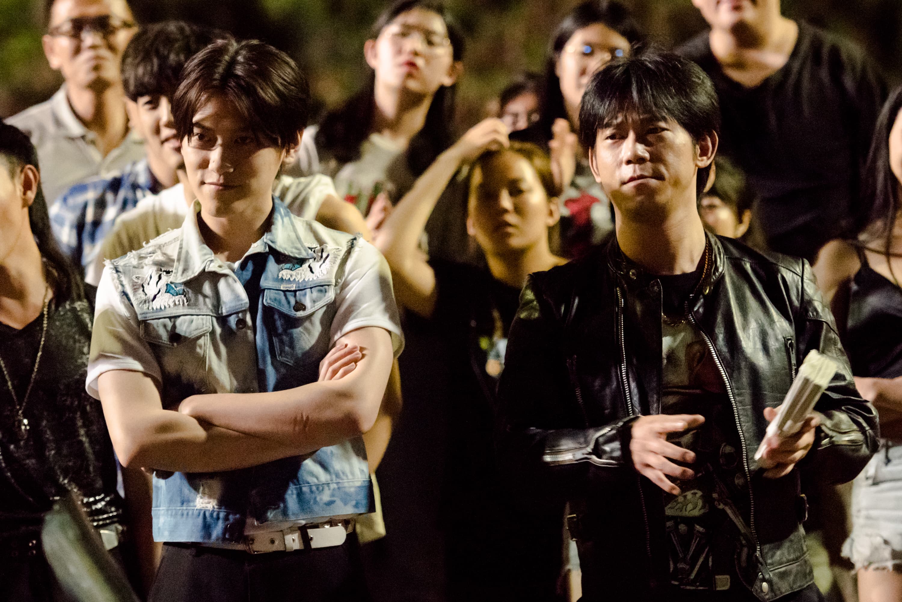 邱宇辰(左)自曝小時候被說宇顏正國長得很像,也是因為看了《好小子》才去學跆拳道。(多曼尼提供)