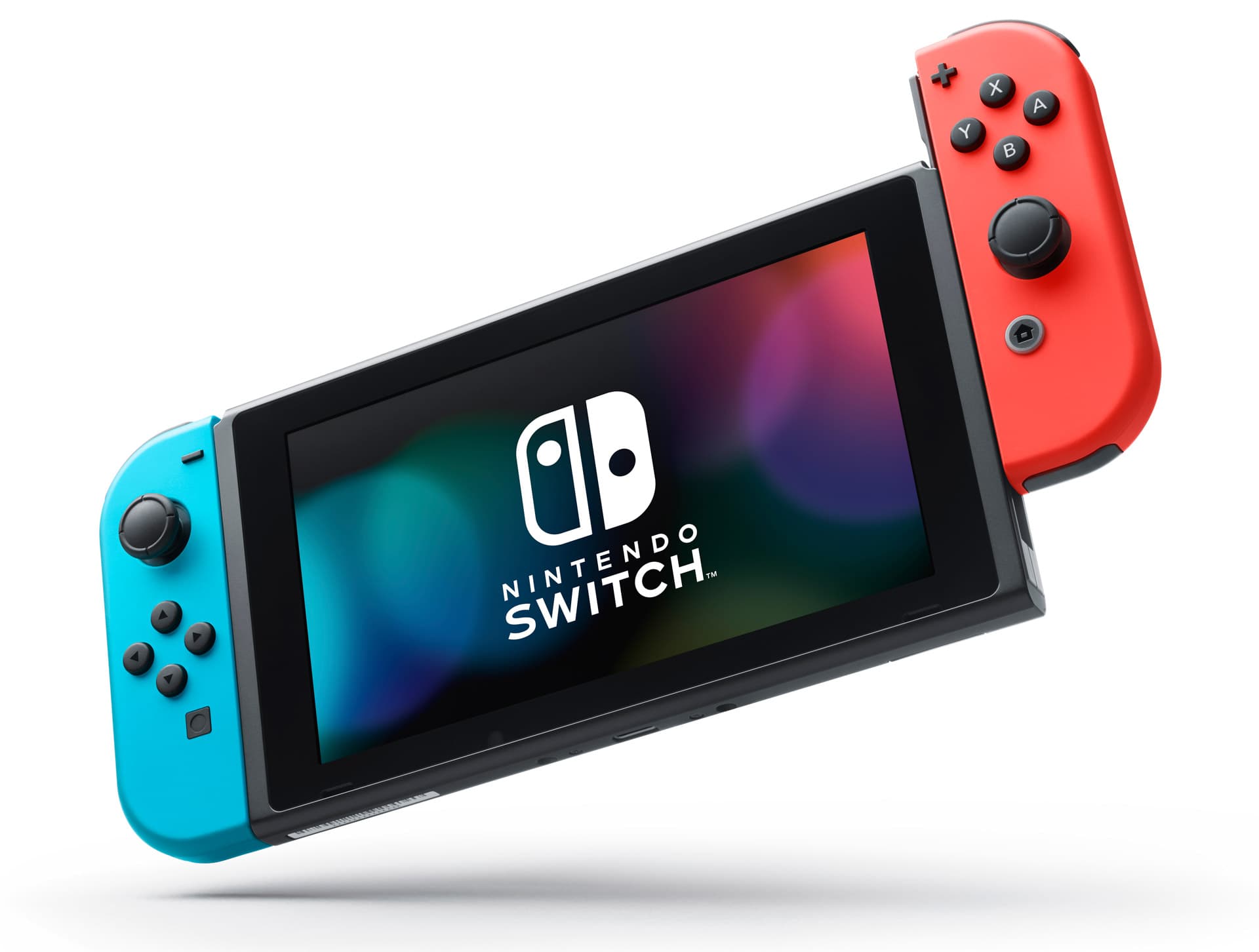 這是一台真正的任天堂SWITCH(圖片來源:官方網站)