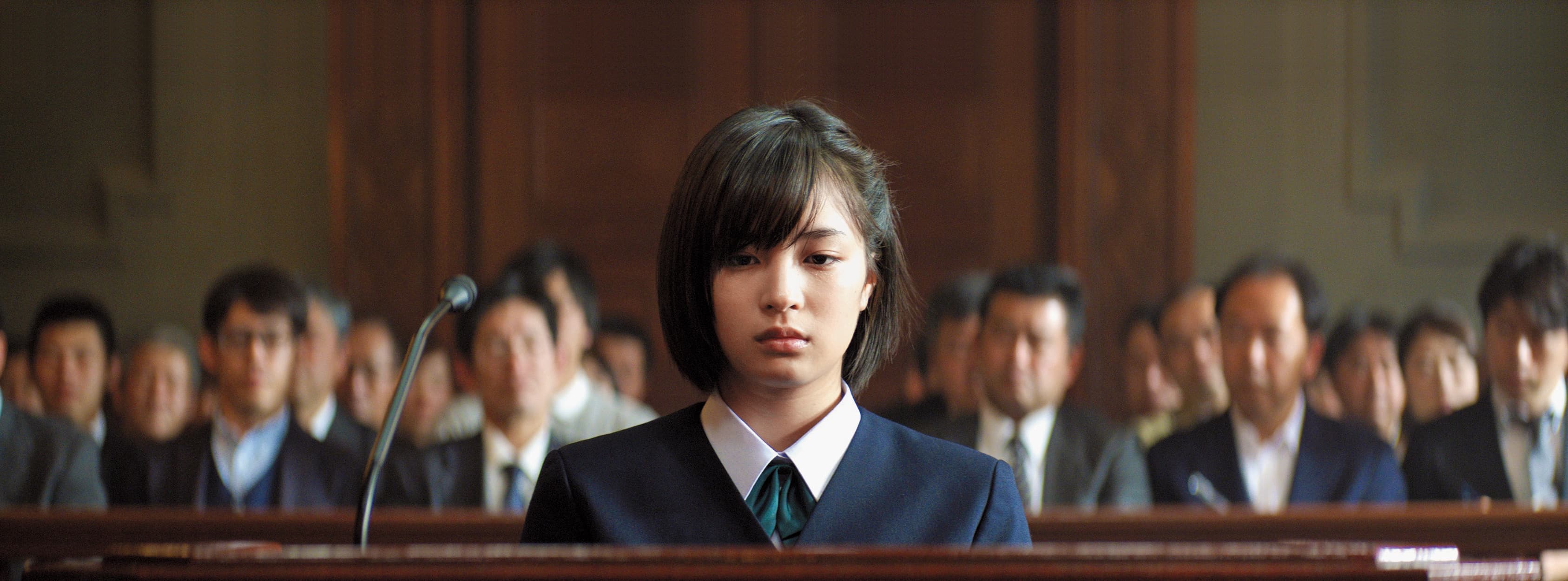 廣瀨鈴在《第三次殺人》挑戰暗黑心機少女，連福山雅治也讚她演技令人驚豔。（傳影互動提供）