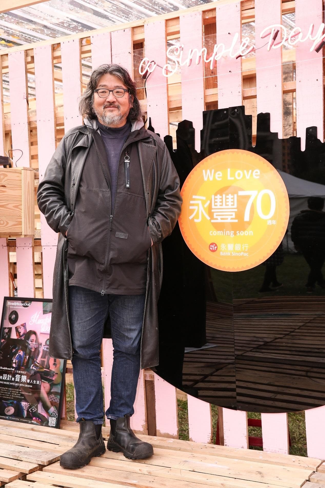 簡單生活節創辦人張培仁,把成功原因歸於企業長期贊助。