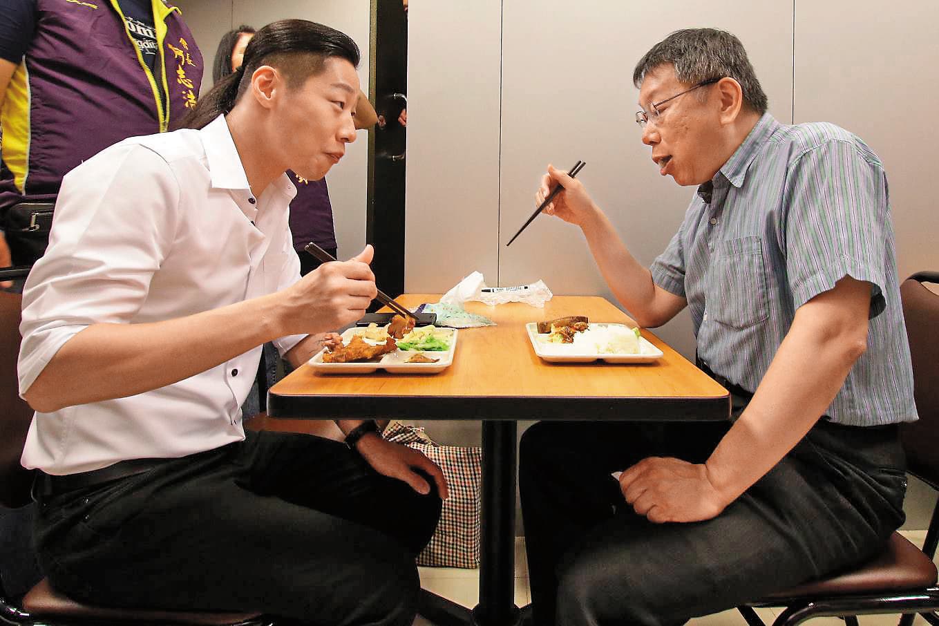 林昶佐與柯文哲私交甚篤,傳出2人曾會面談年底選戰議題。(翻攝林昶佐臉書)
