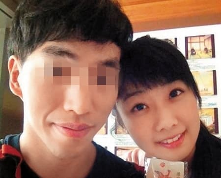 周亭羽(右)跟九把刀被拍到開房間,當時女方有竹科男友(左),後來竹科男友也有了新戀情。(翻攝自網路)