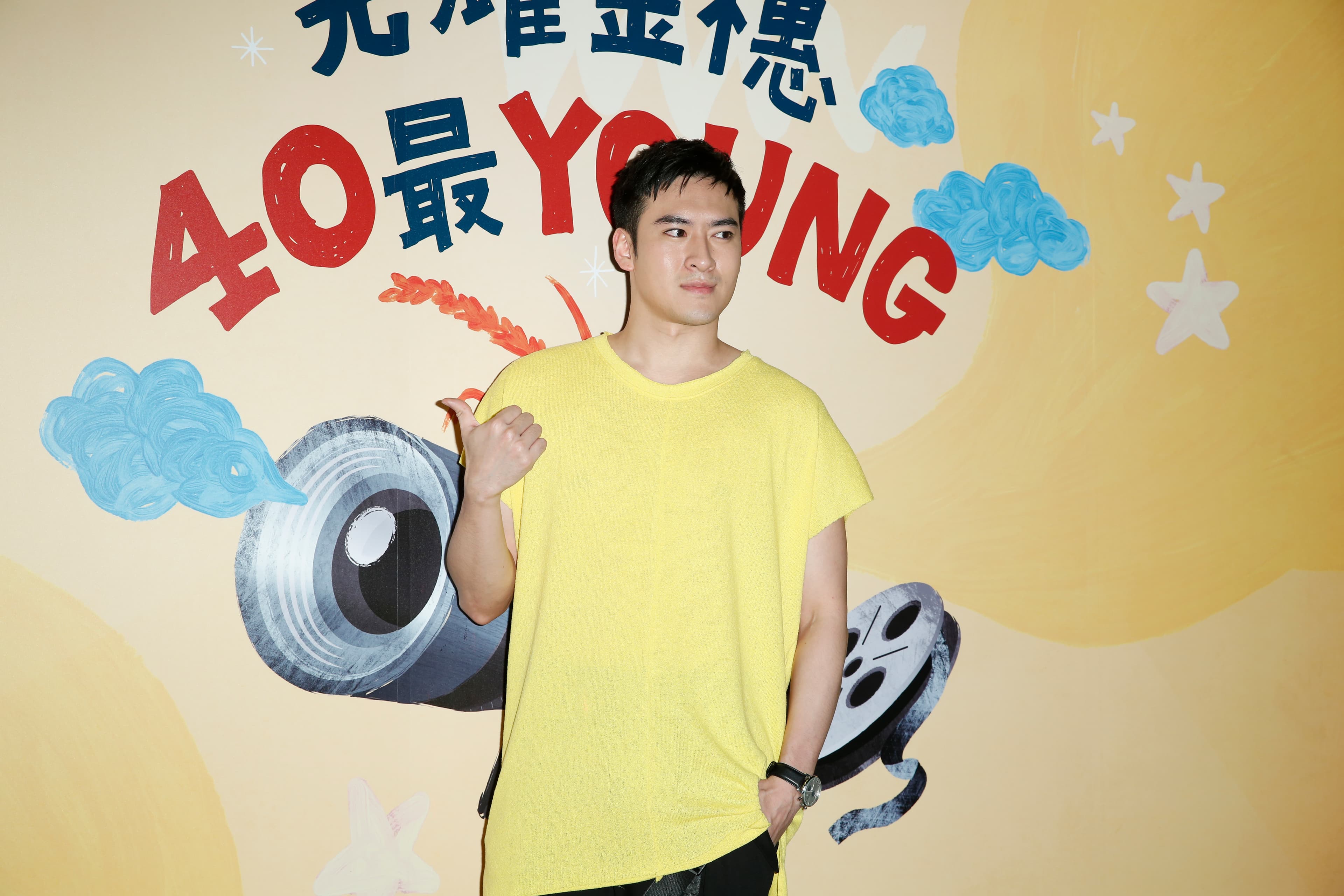 沈建宏在片中演出妥瑞兒阿青,承認自己以前被言語霸凌。