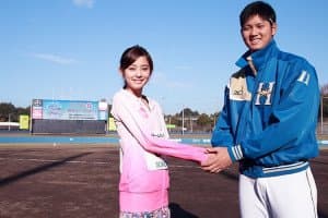 大谷翔平的緋聞不乏女模，圖為朝比奈彩。（翻攝https://cdn.geinou-news.jp/）