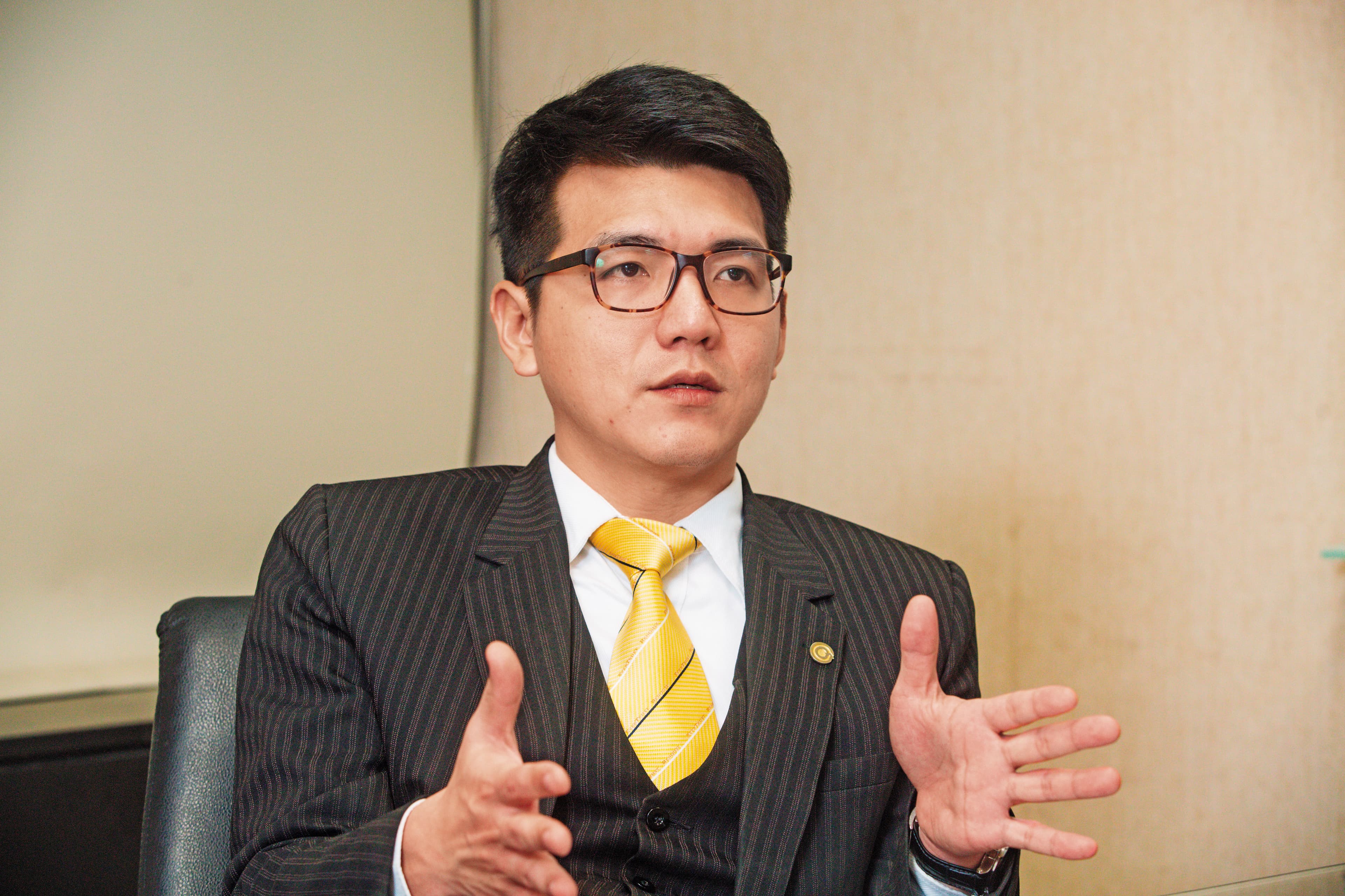 永慶房屋業管部經理謝志傑。