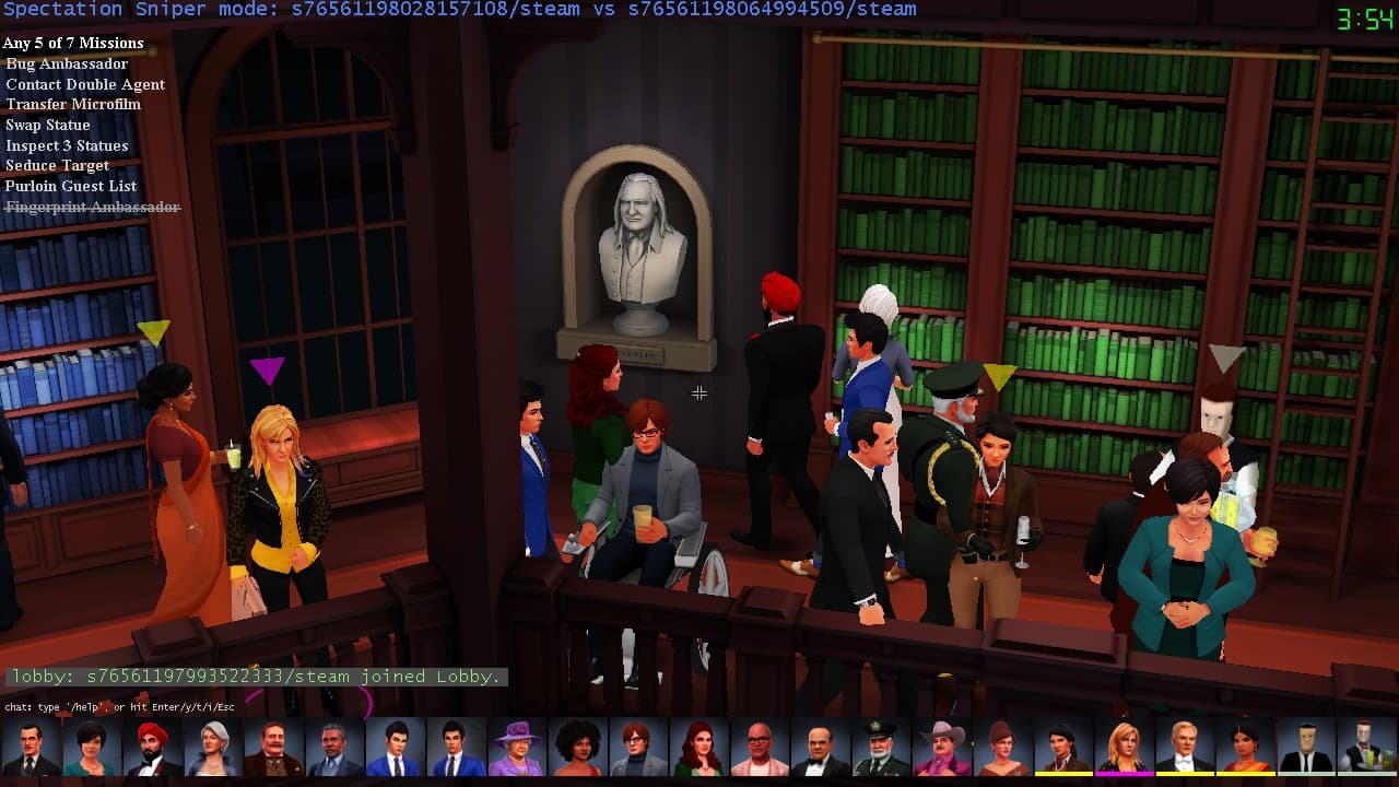 你能找到混雜在人群中的間諜嗎?(圖片來源:遊戲畫面)