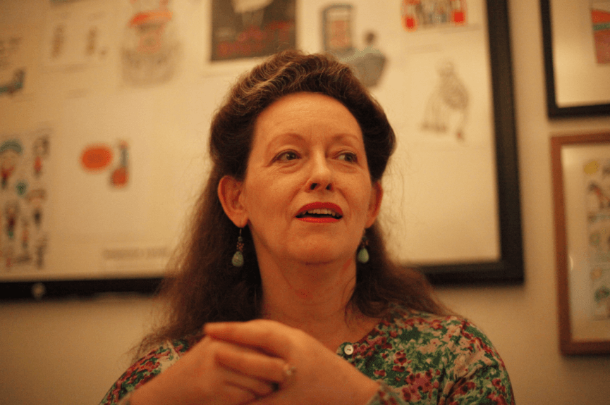 倫敦漫畫博物館策展人Anita O’Brien。