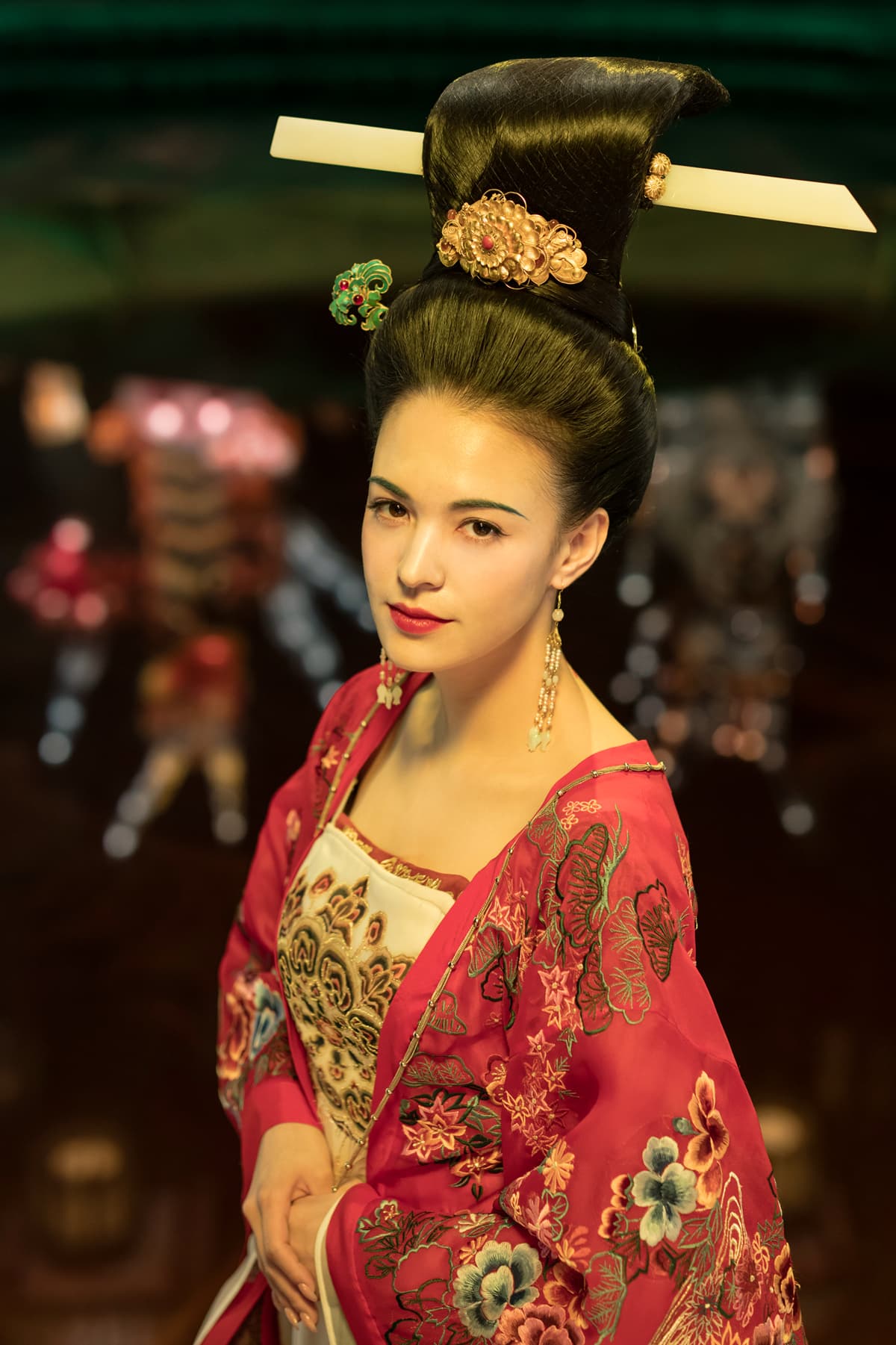 《妖貓傳》改編自日本作家夢枕獏的魔幻歷史小說《沙門空海》,陳凱歌再玩華麗視覺,由張榕容、黃軒等人演出。(兩岸電影節提供)