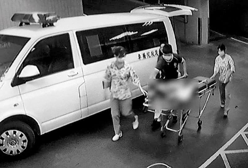 彰化林姓女童嚴重顱內出血昏迷,緊急轉送彰化基督教醫院急救仍不治。(翻攝畫面)