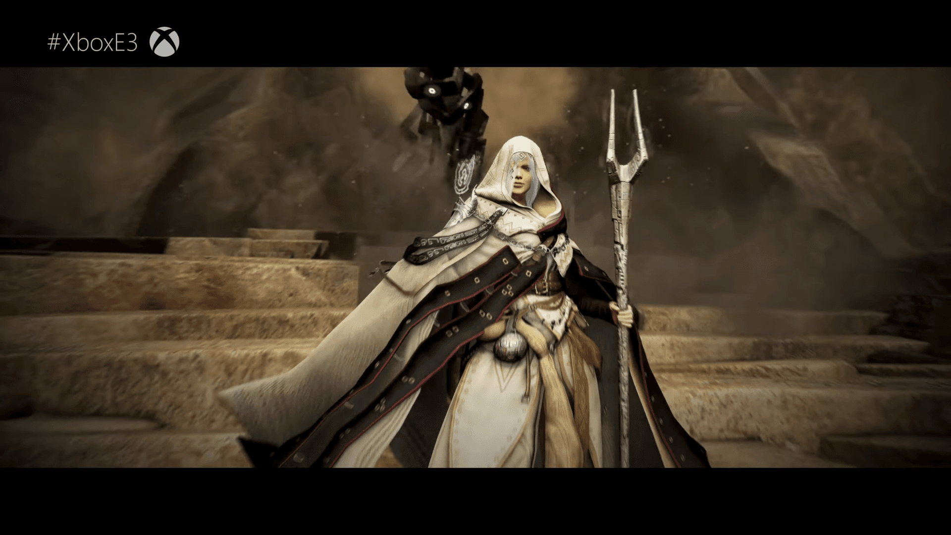 知名多人線上角色扮演遊戲《黑色沙漠》將移植到 Xbox One 平台囉!(圖片來源:發表會錄影截圖)
