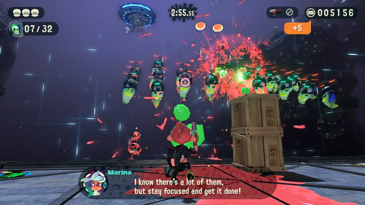 《Octo Expansion》追加資料片的關卡類型相當豐富。(圖片來源:實機遊戲截圖)