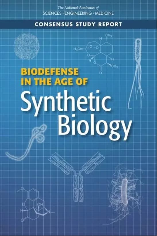 《合成生物學時代的生物防禦》(Biodefense in the Age of Synthetic Biology)。