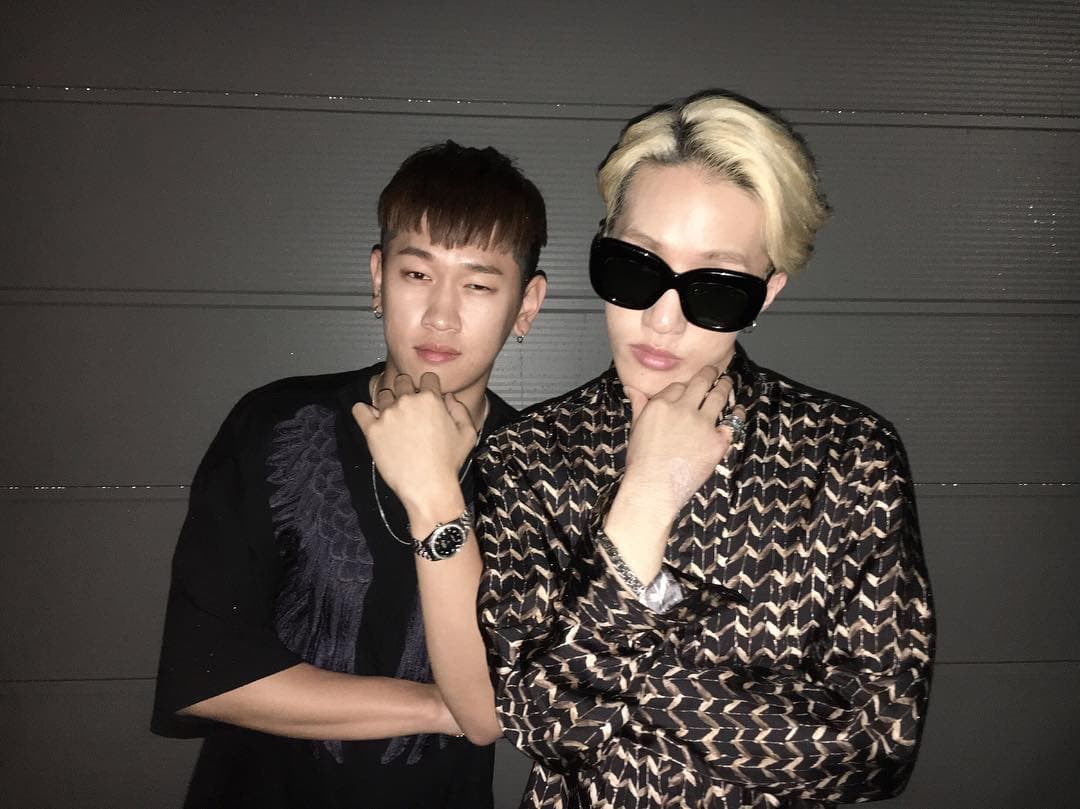 ZION.T和CRUSH是好朋友,曾一同跨刀與方大同合作歌曲。(翻攝自ZION.T IG)