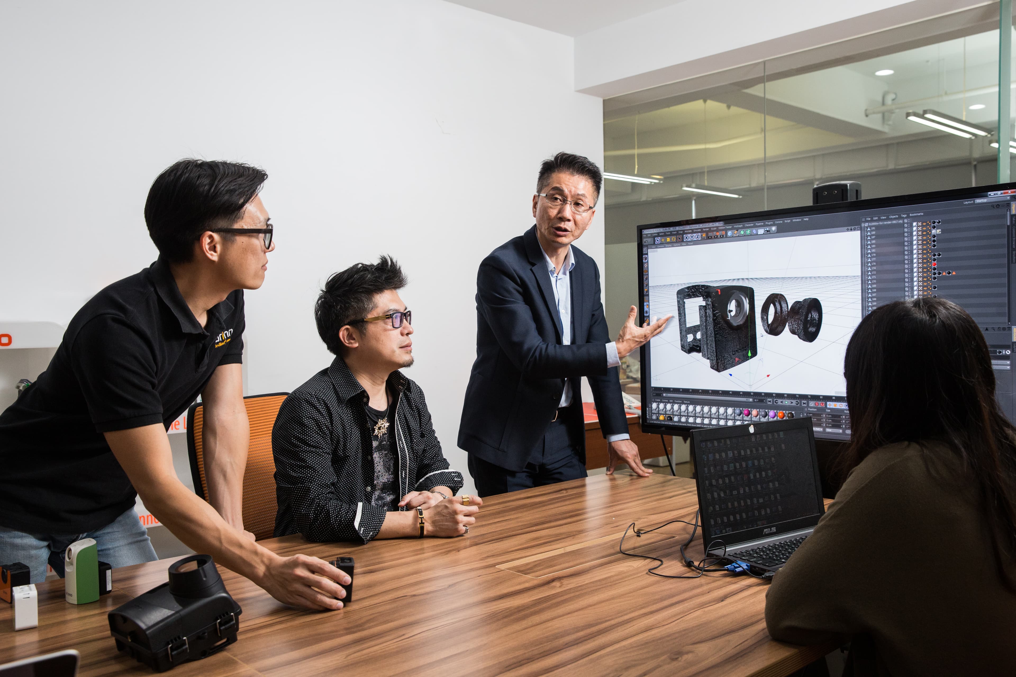 Brinno縮時相機可因應不同應用領域,設計不同配件組,圖為開發給建築業使用產品套件。