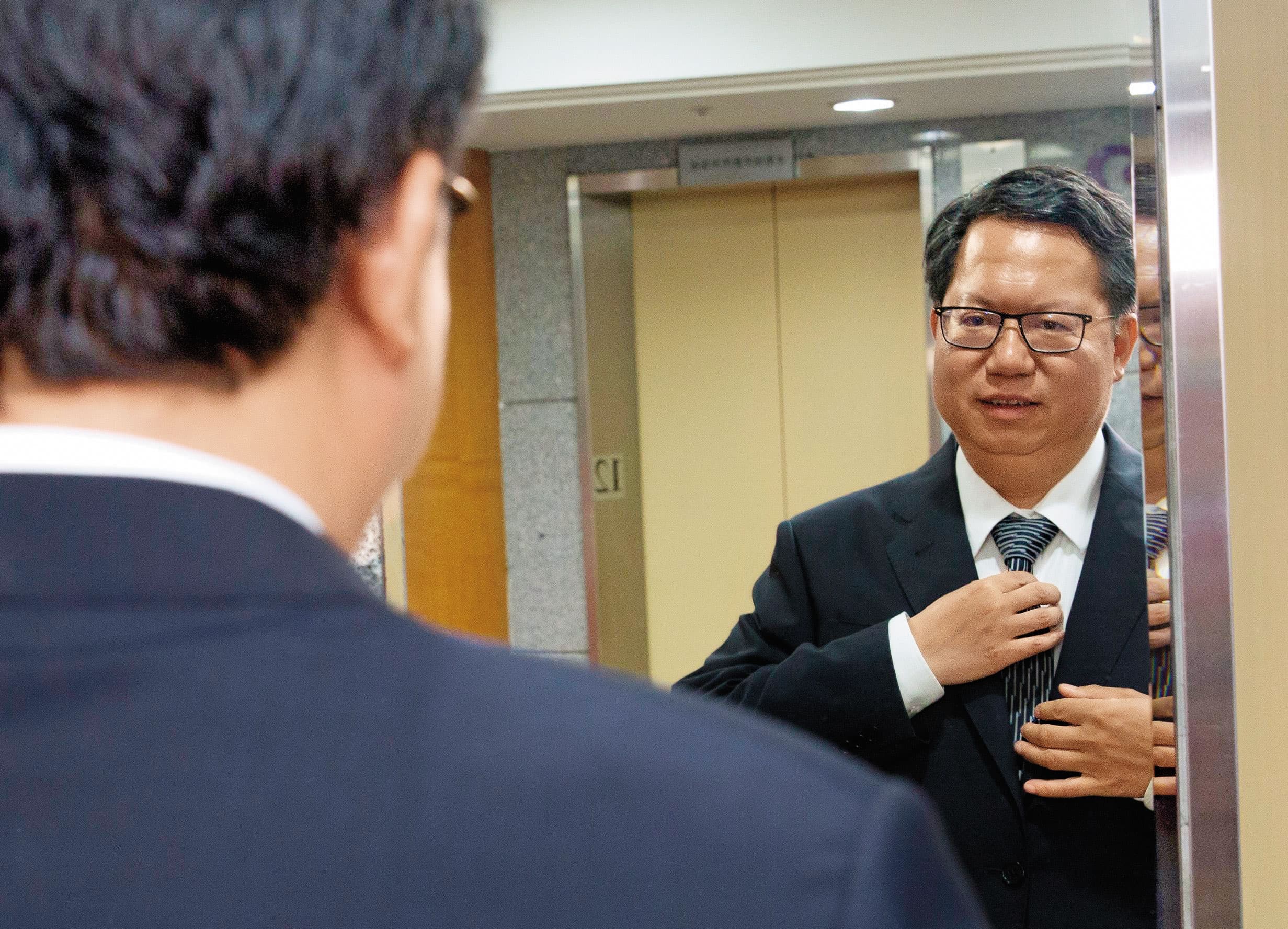 學運世代出身的鄭文燦深受總統蔡英文肯定,「胖周瑜」外號就是蔡發明的。