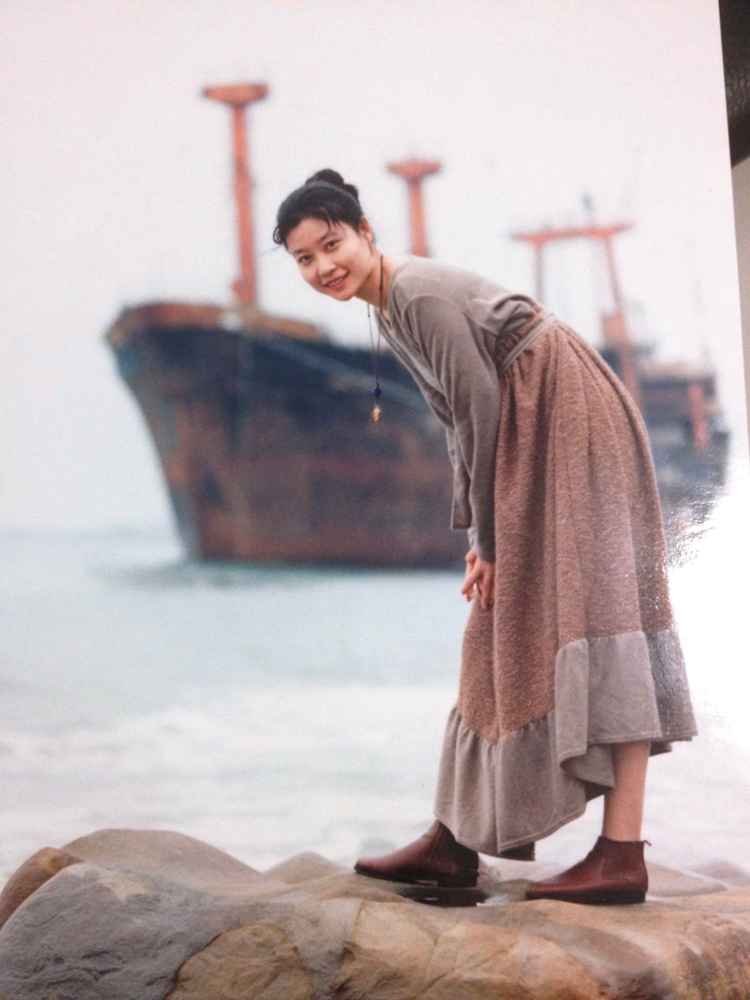 張曼娟年輕的時候酷愛旅行,父母百年之後,若還能跑能走,她還想去更多沒去過的地方走走看看。(張曼娟提供)