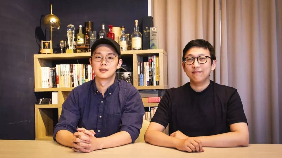 SELF創始人＆電影《聖人大盜》導演徐嘉凱（左）、SELF聯合創始人葛如鈞（右）