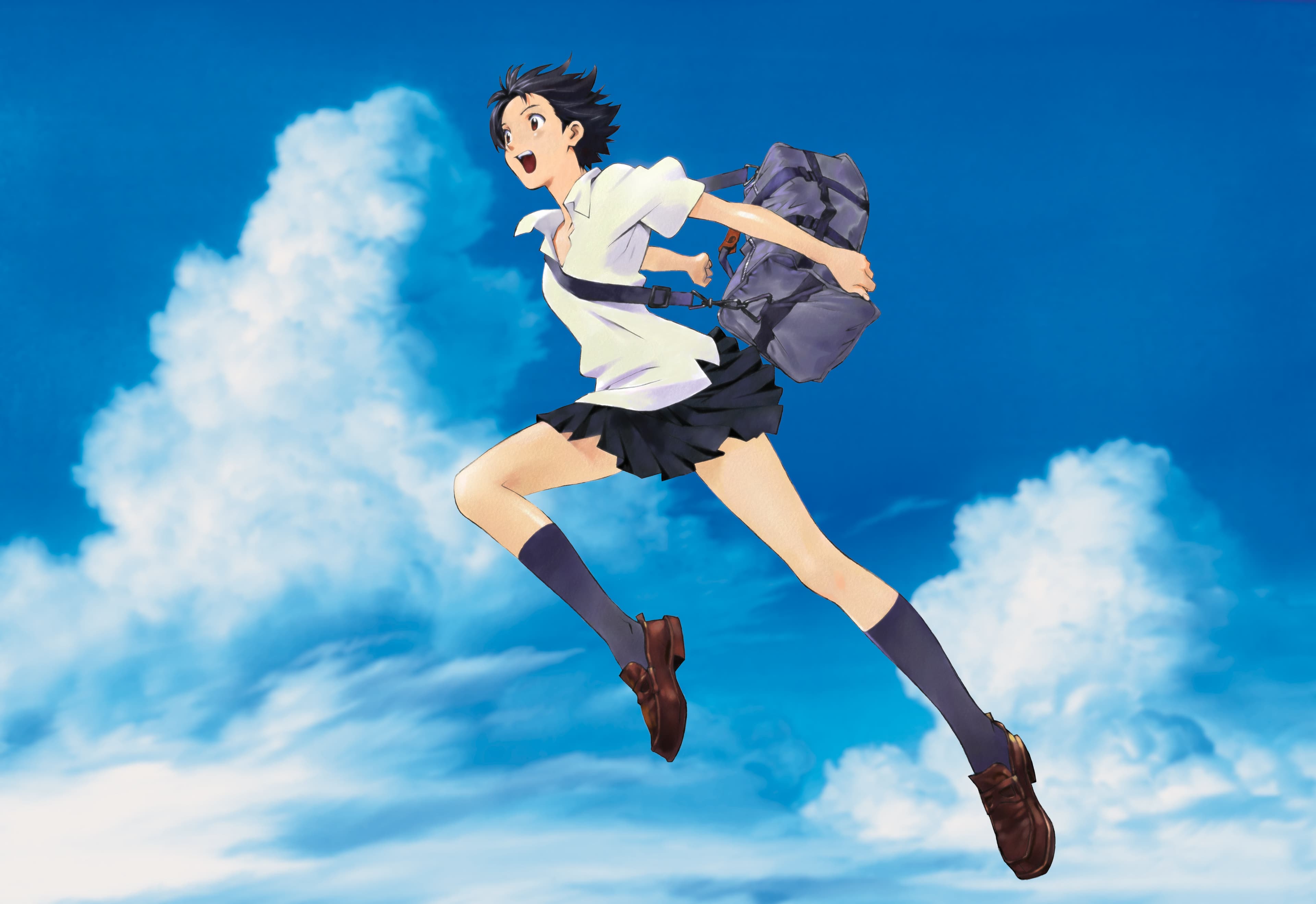 從《跳躍吧！時空少女》開始，細田守每部動畫都會出現代表成長蛻變的積雨雲。（傳影互動提供）