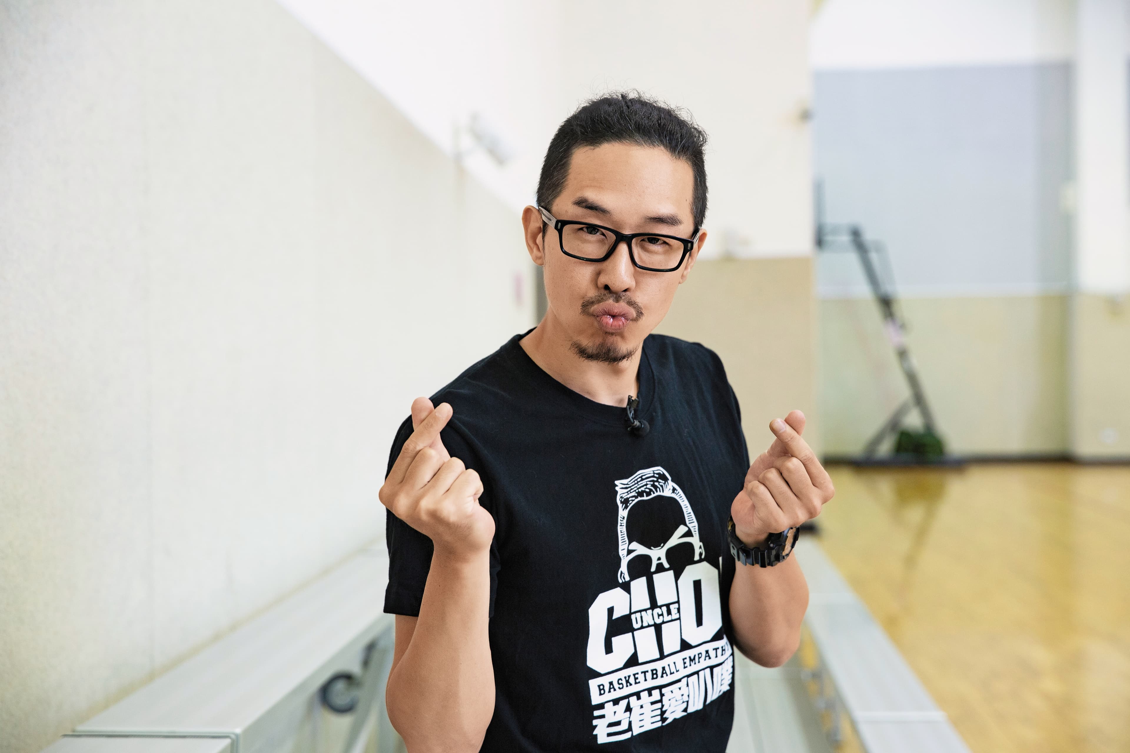 崔炳旭因為來台灣才能看到日本漫畫《灌籃高手》,從此愛上畫漫畫,以及打籃球。