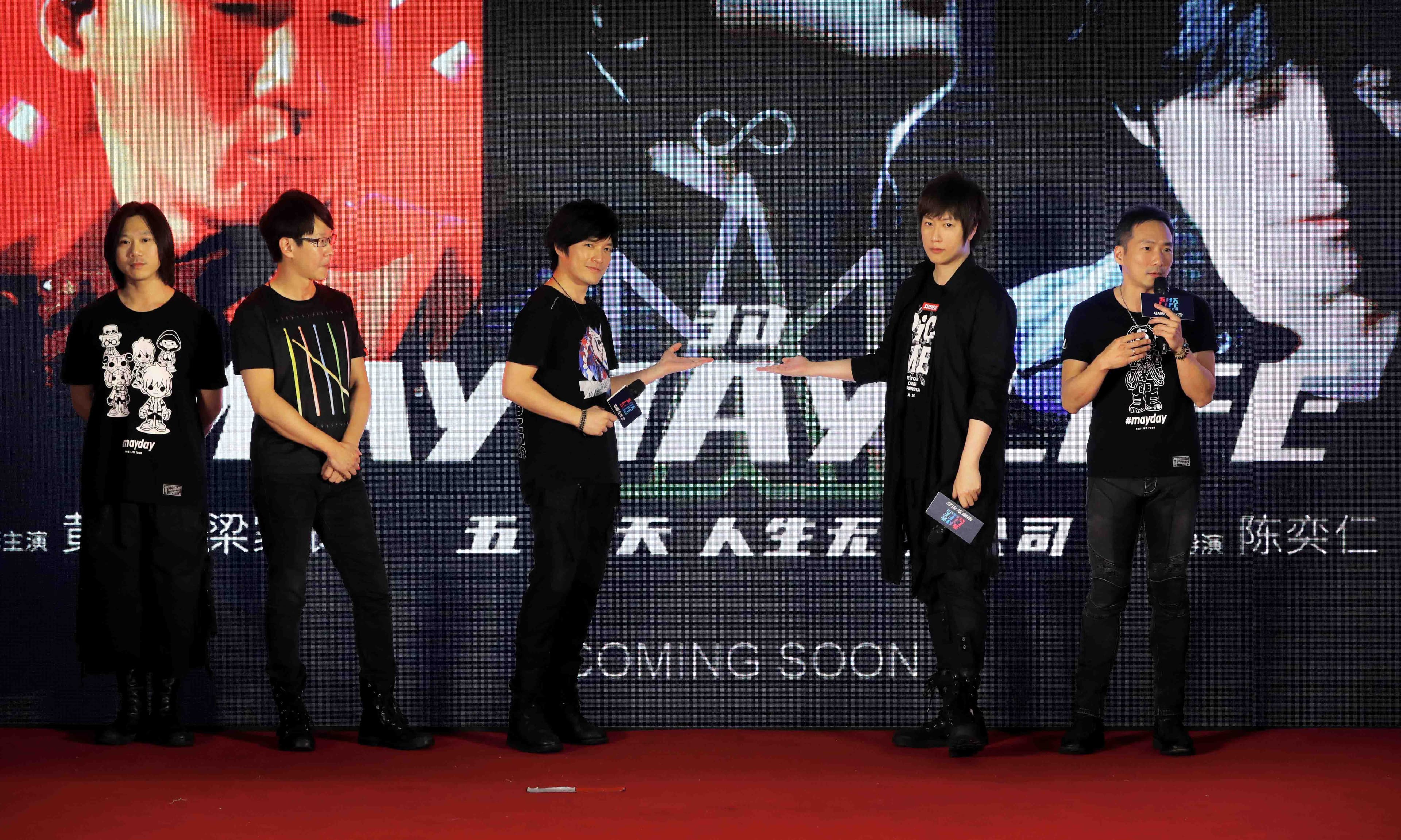 五月天此次的「人生無限公司」巡演首度採用全4K影像拍攝,出動20台全新4K HDC4300高畫質攝影機。