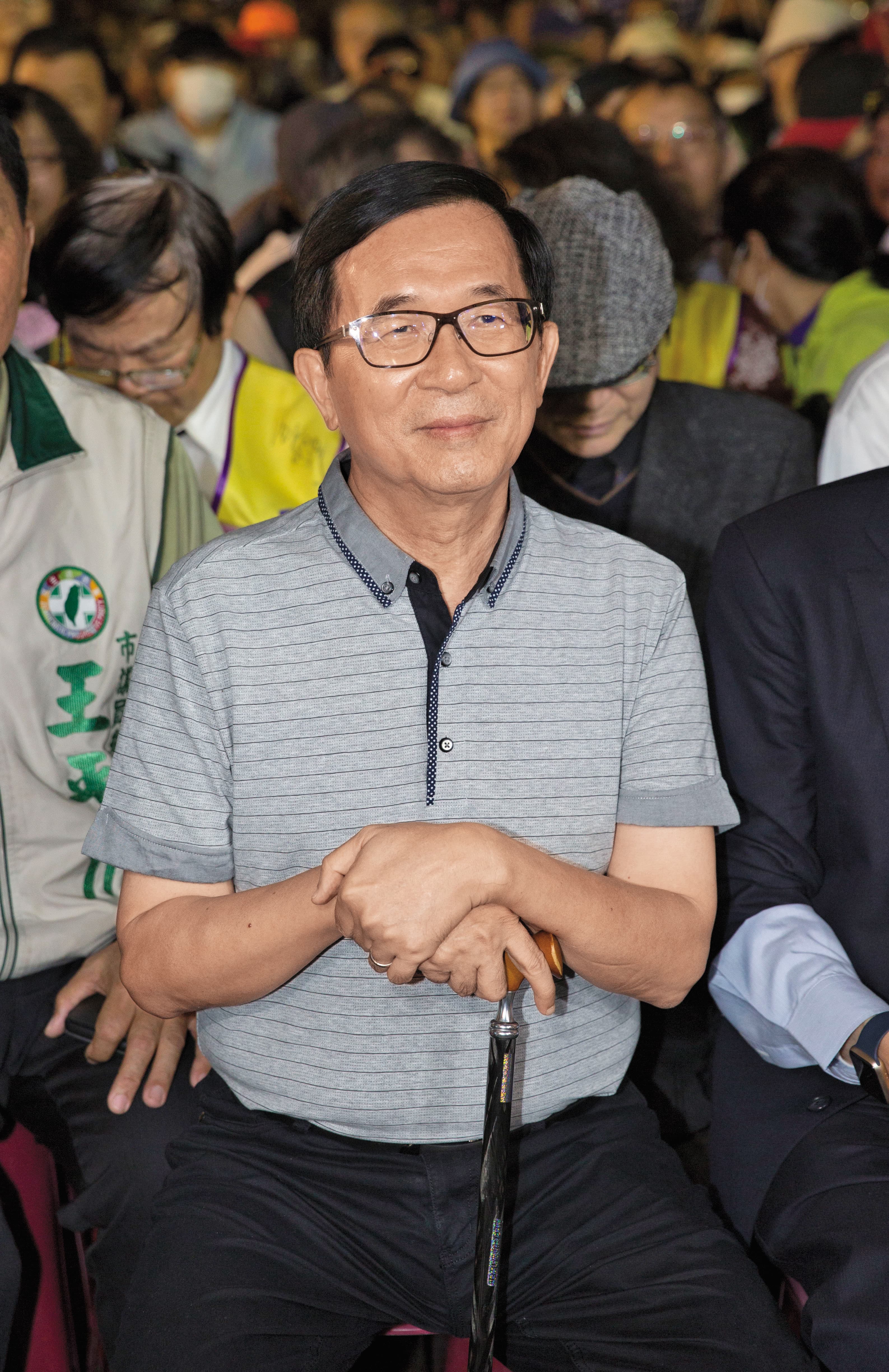 柯文哲表示沒人認為扁是廢人，比較像是「政治魔人」