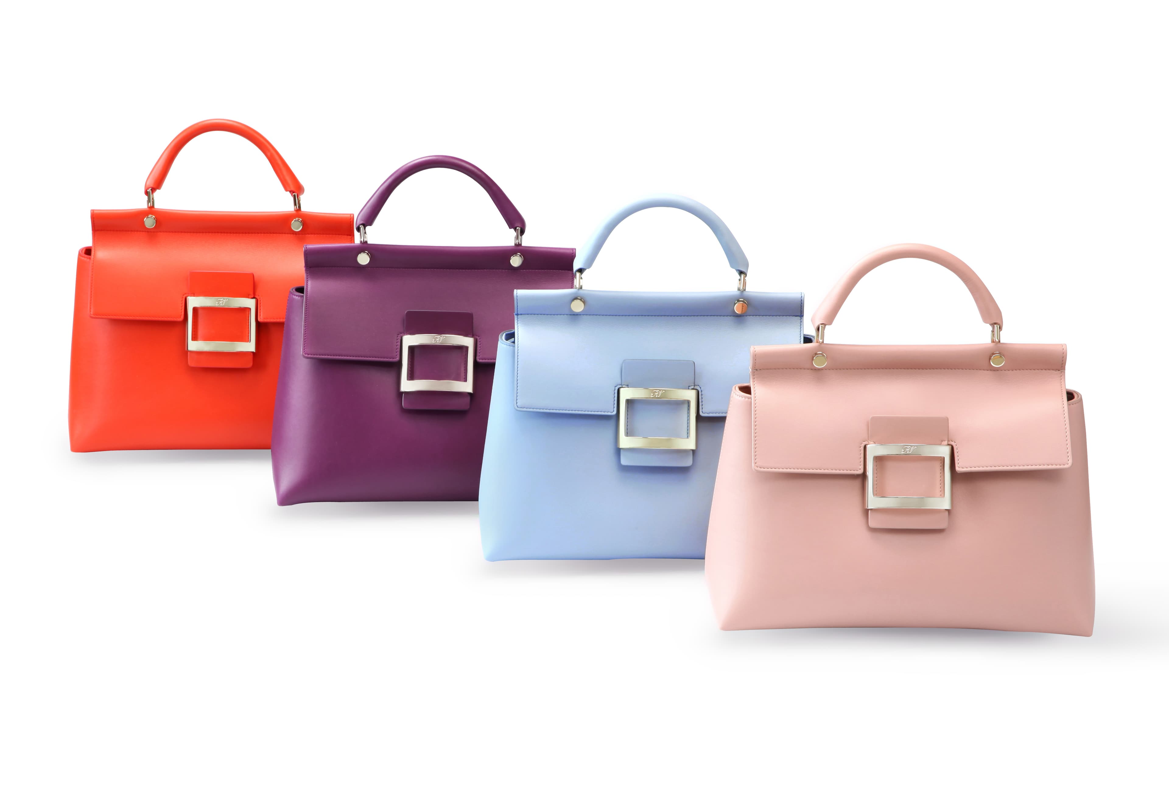 Roger Vivier Viv' Cabas提包,各NT106,000。(品牌提供)