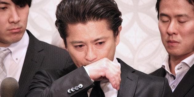 TOKIO成員山口達也因涉強吻未成年少女送法辦,之後和傑尼斯解除經紀約。(翻攝推特)