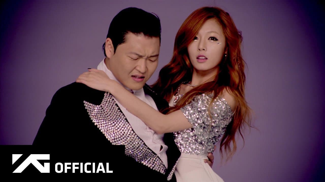 泫雅出演Psy〈江南Style〉MV備受注目。(網路圖片)