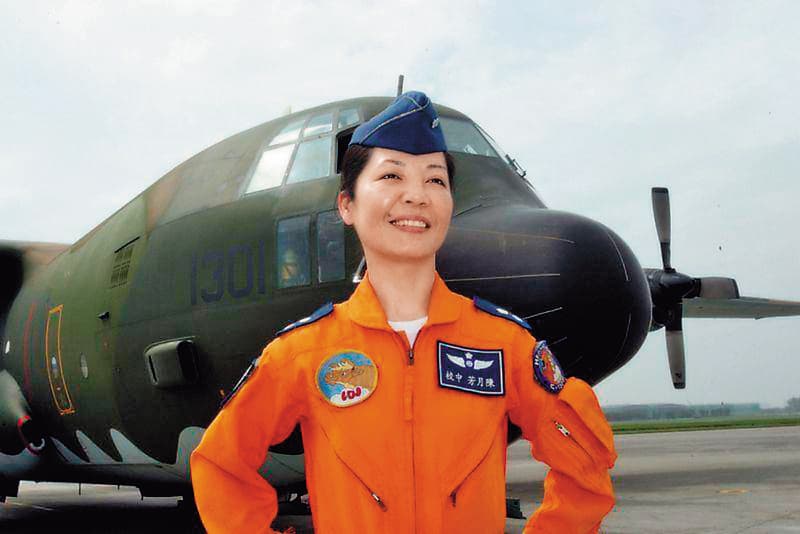 前女武官陳月芳。(軍聞社提供)